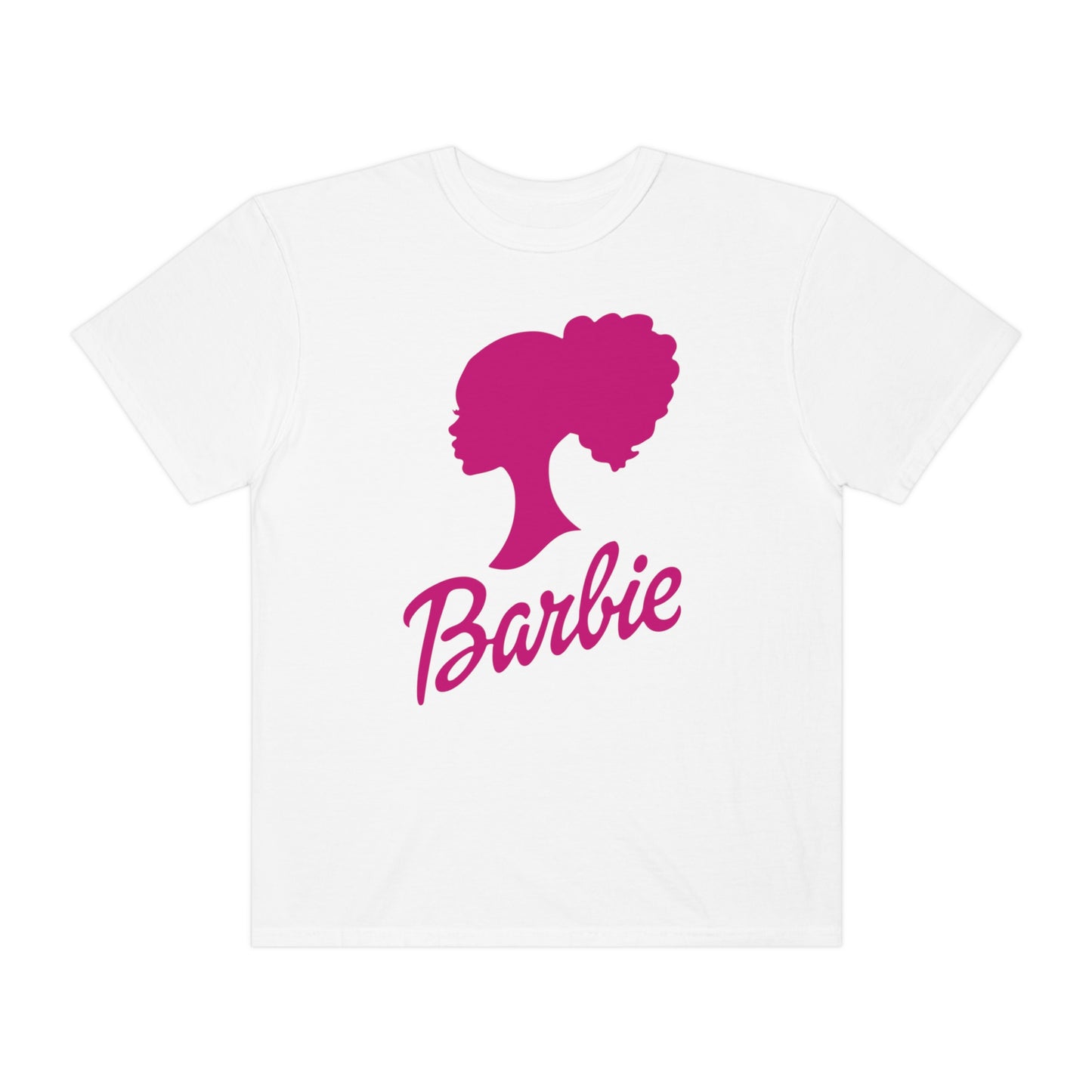 Curly Barbie Silhouette Tee