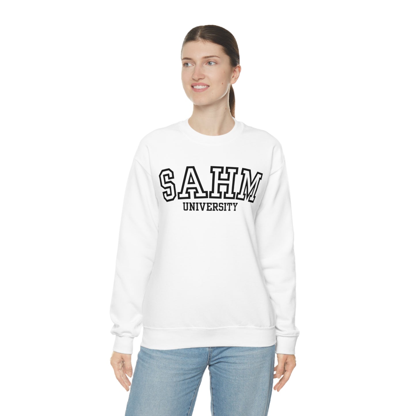 Stay At Home Mom U Sweatshirt