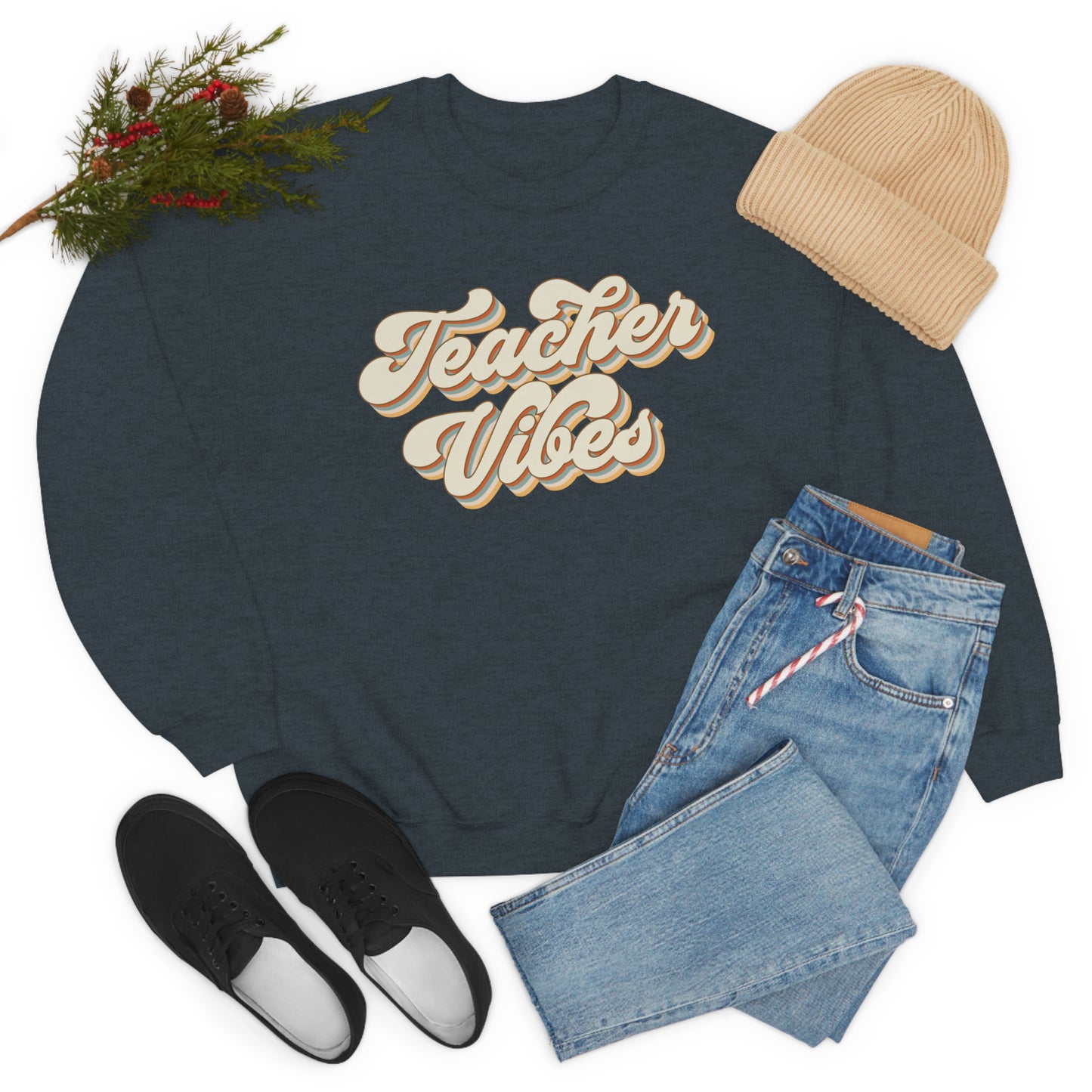 Teacher Vibes Sweatshirt