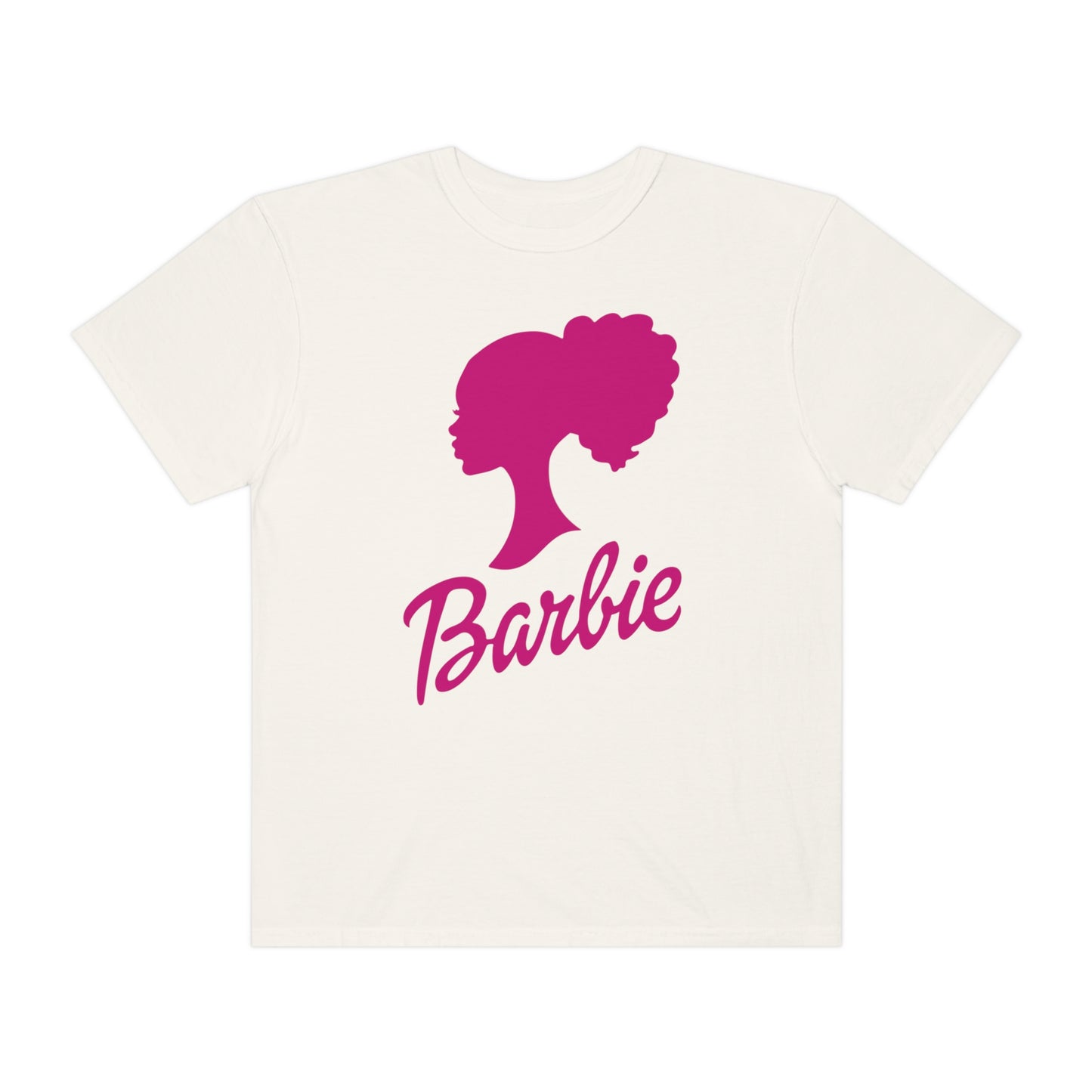 Curly Barbie Silhouette Tee