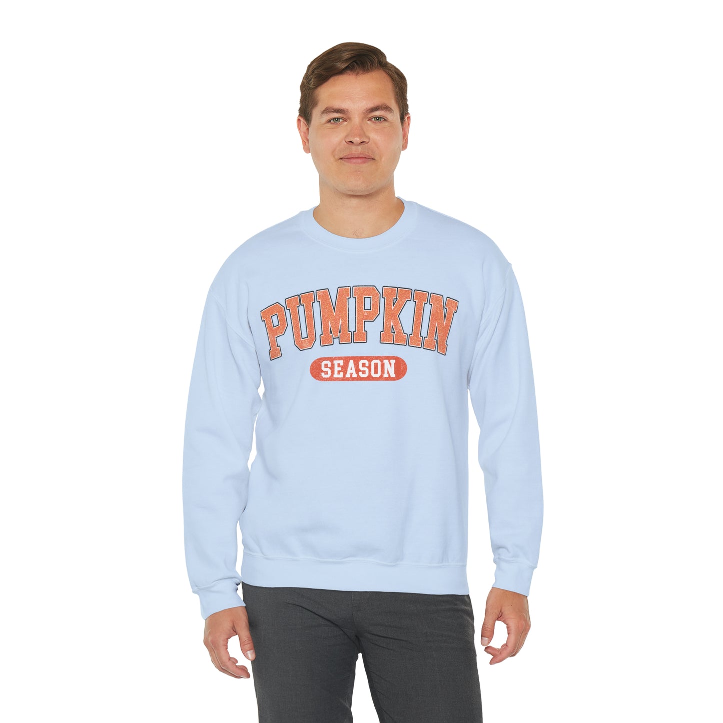 Pumpkin Season Block Sweatshirt