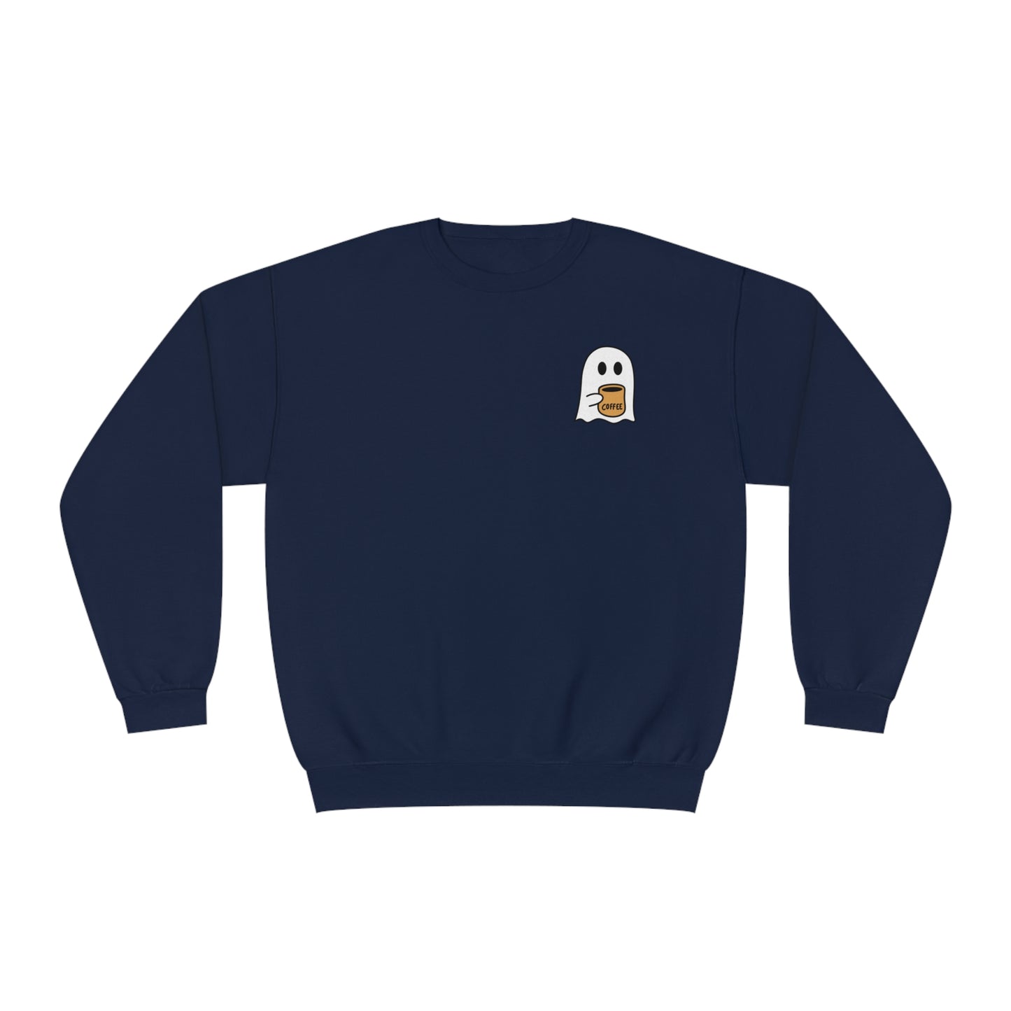Coffee Ghost Pocket Sweatshirt