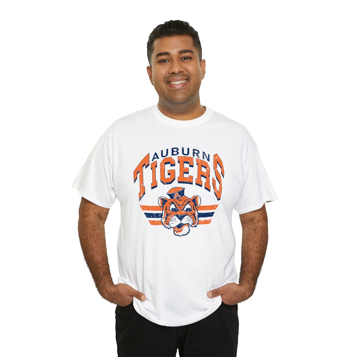 Retro Auburn Tee