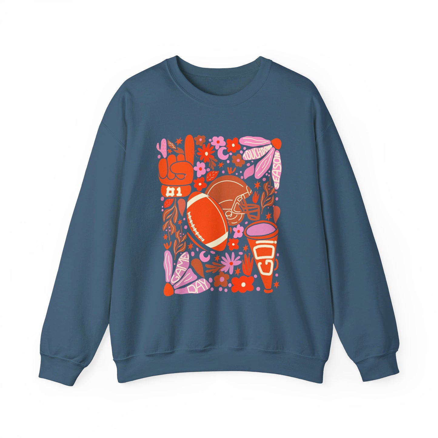 Funky Football Crewneck