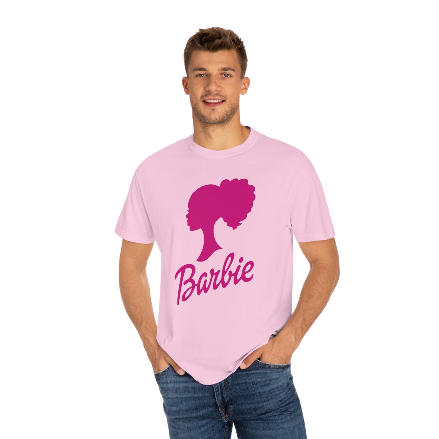 Curly Barbie Silhouette Tee