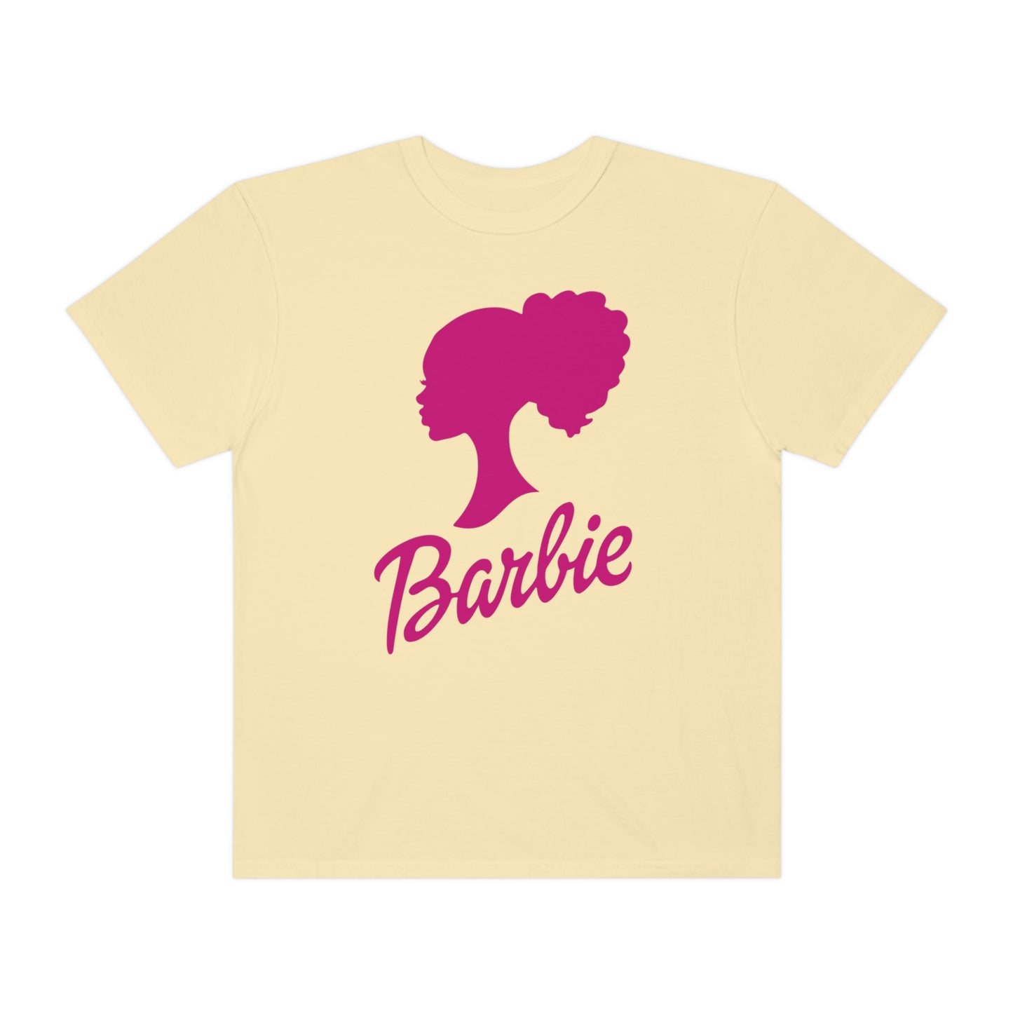 Curly Barbie Silhouette Tee