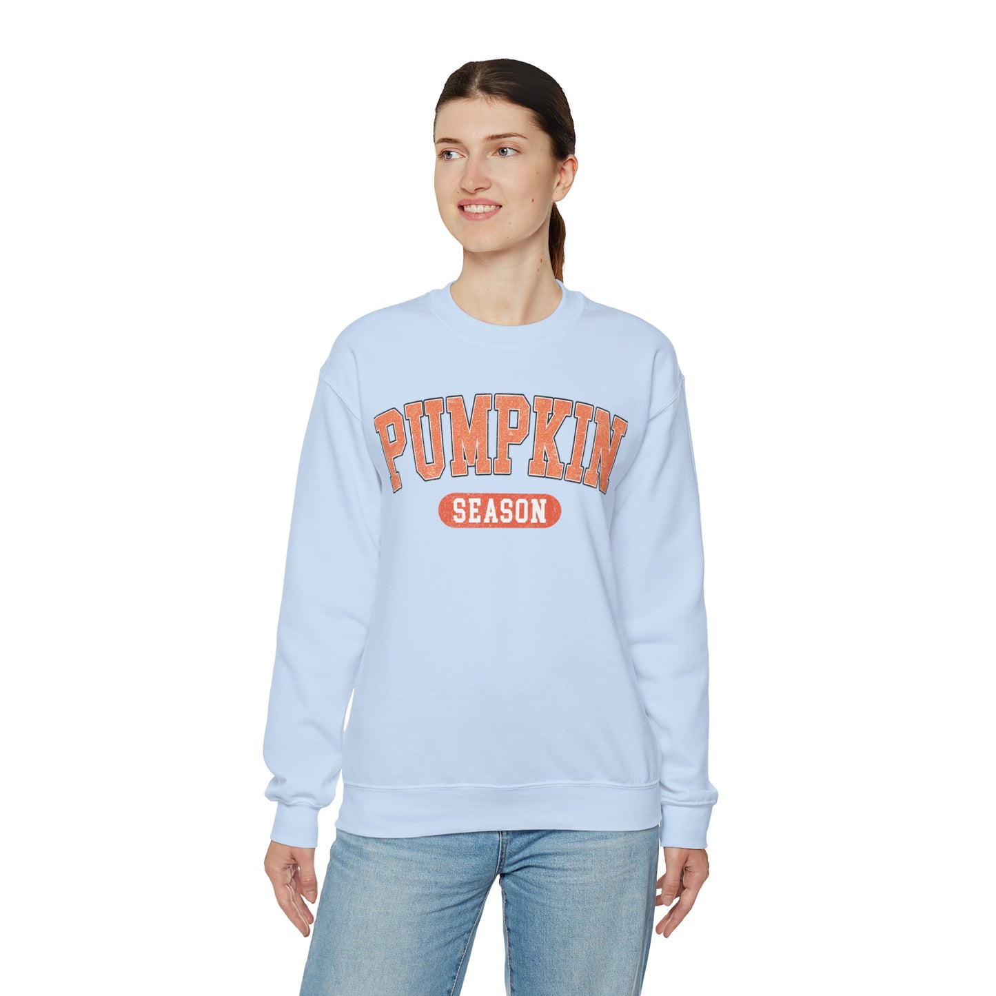 Pumpkin Season Block Sweatshirt