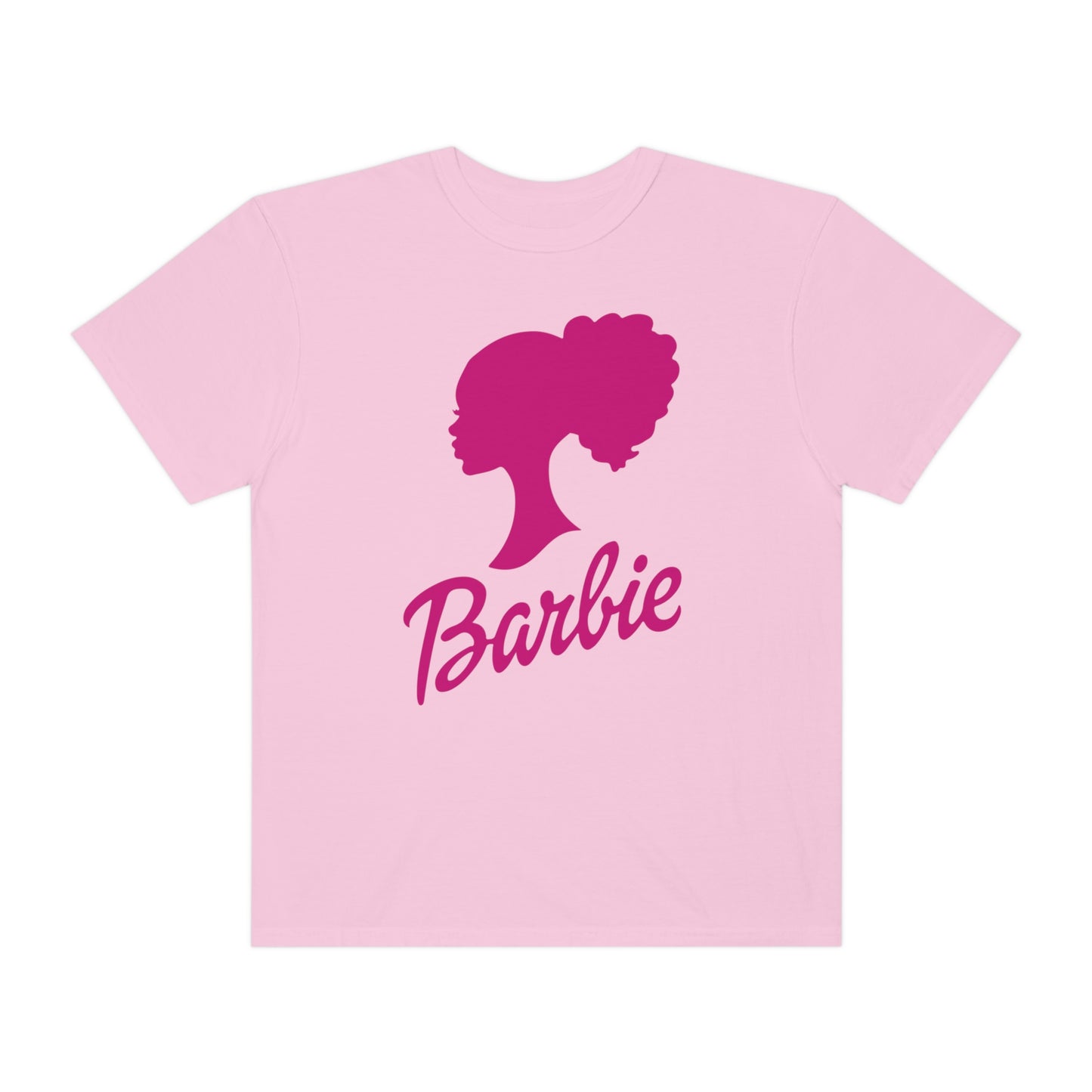 Curly Barbie Silhouette Tee