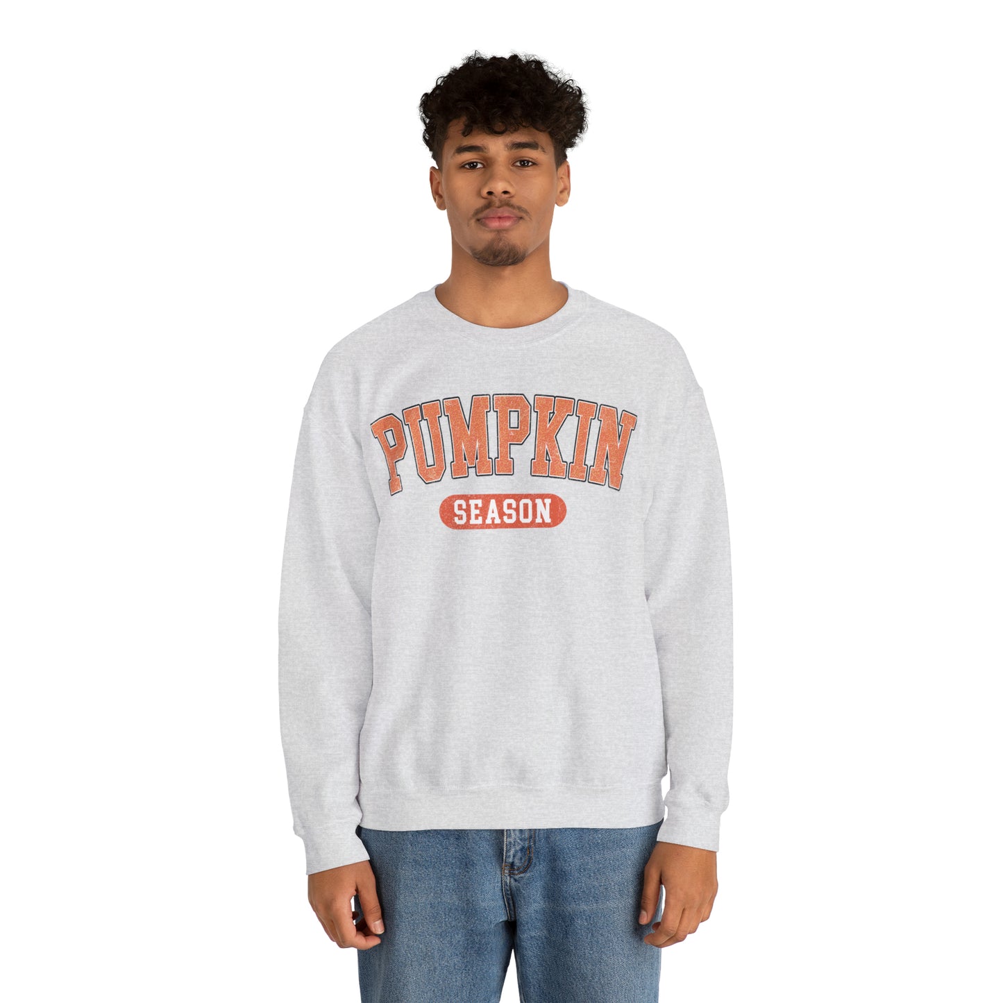 Pumpkin Season Block Sweatshirt