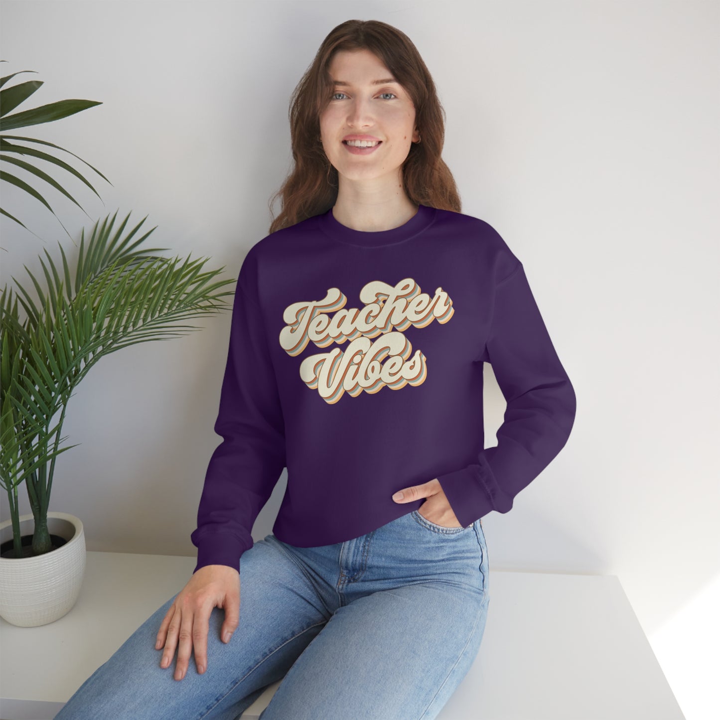 Teacher Vibes Sweatshirt