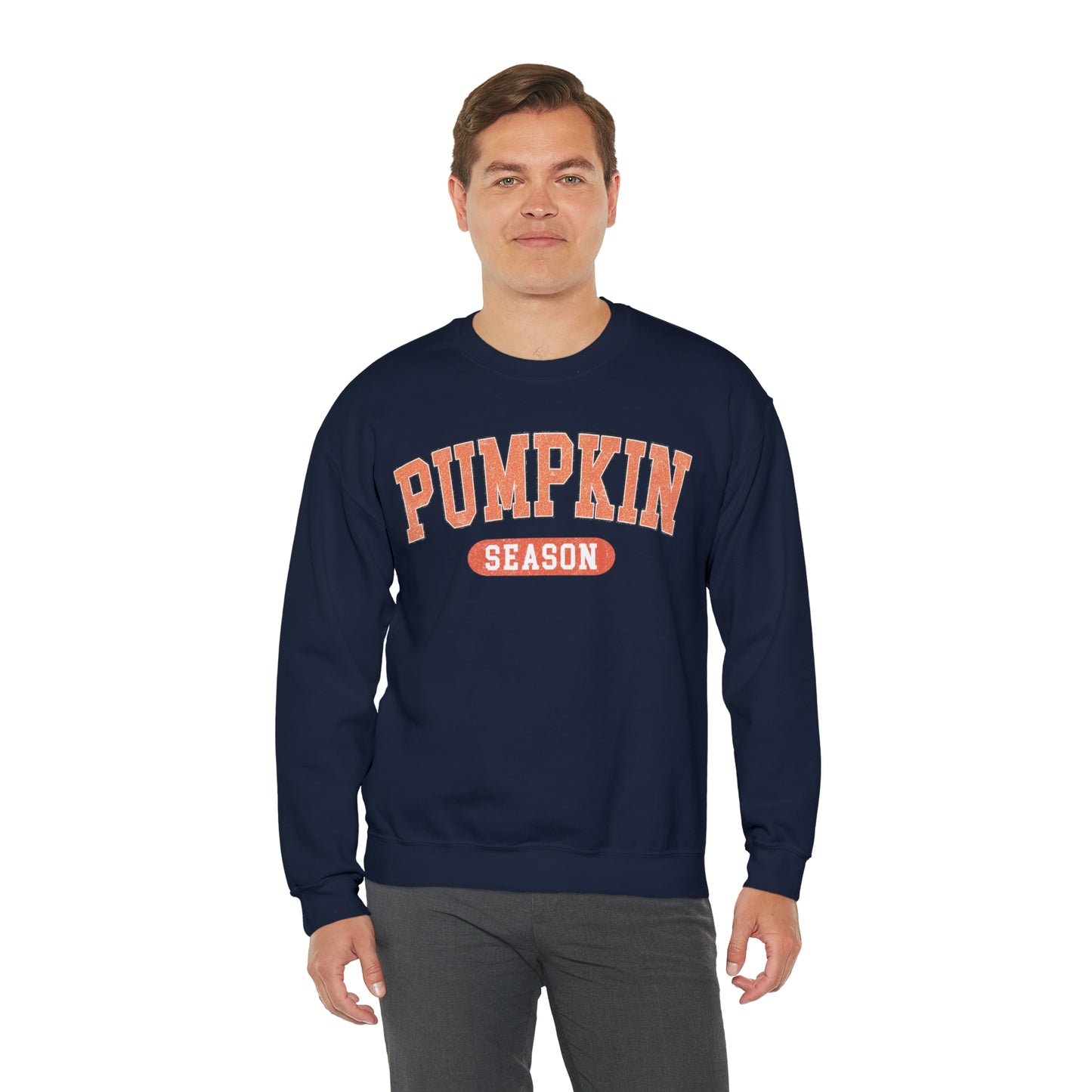 Pumpkin Season Block Sweatshirt