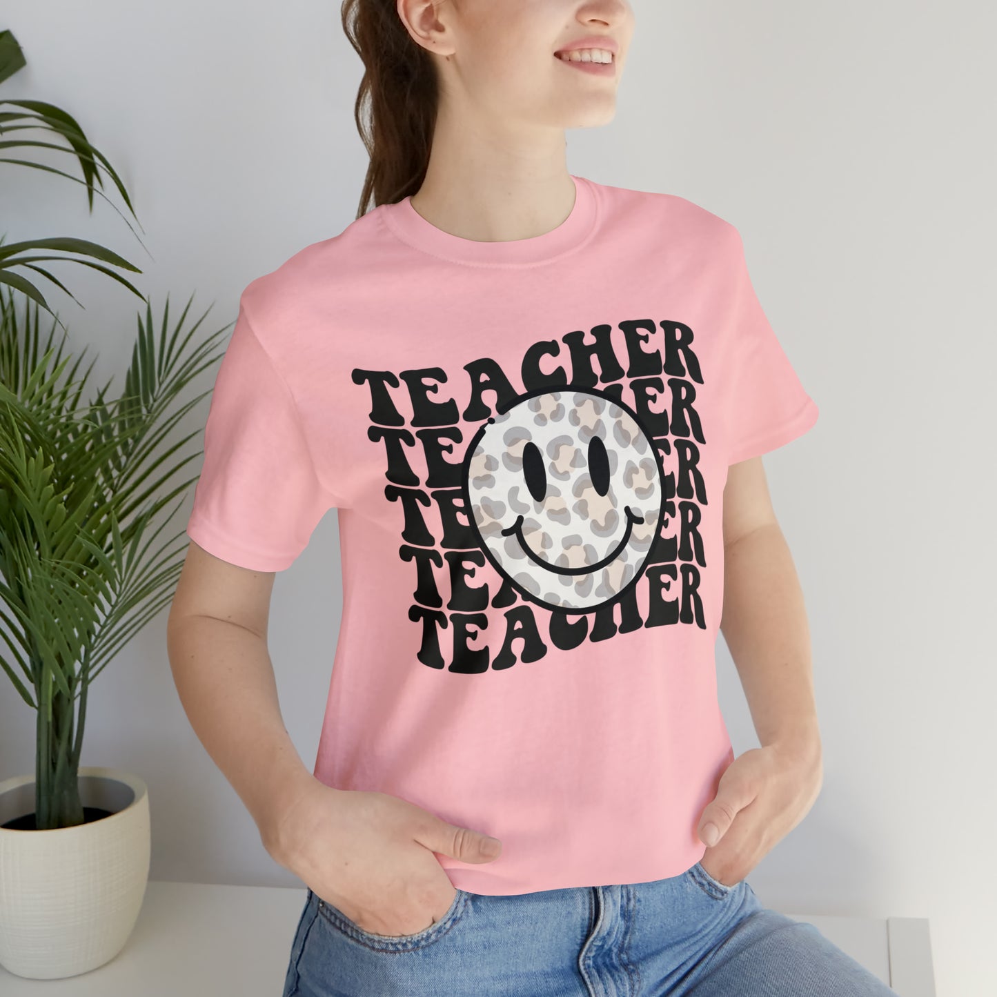 Smiley Teacher Tee