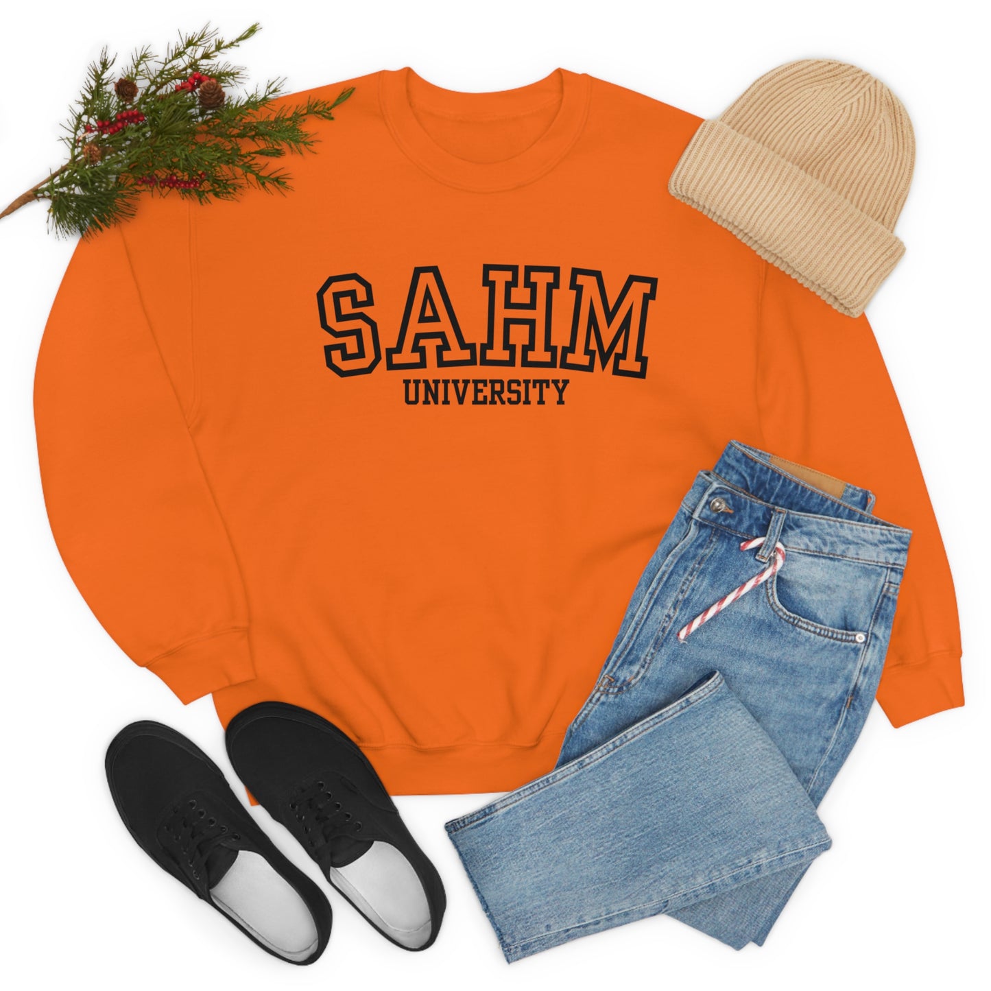Stay At Home Mom U Sweatshirt