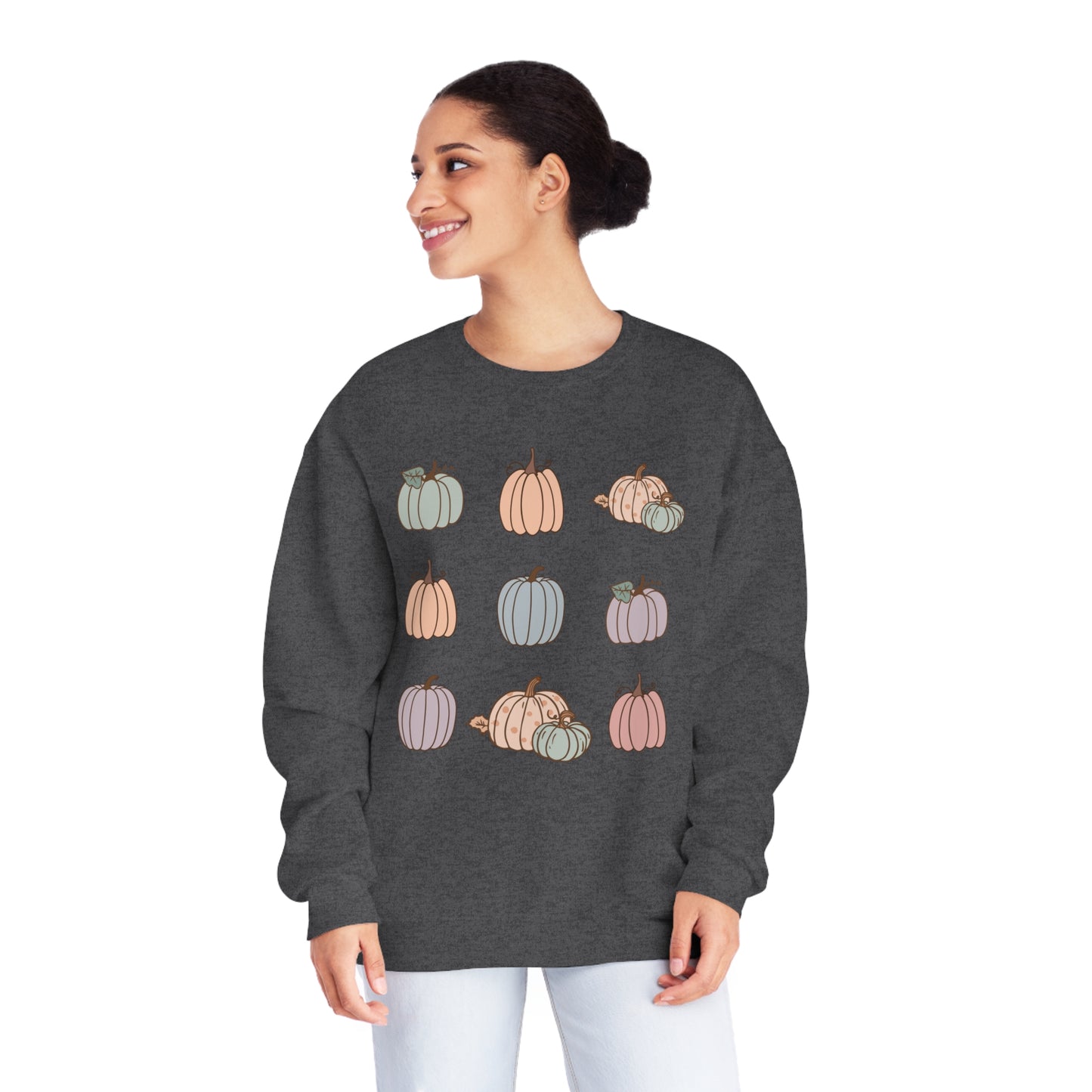 Pastel Pumpkins Sweatshirt