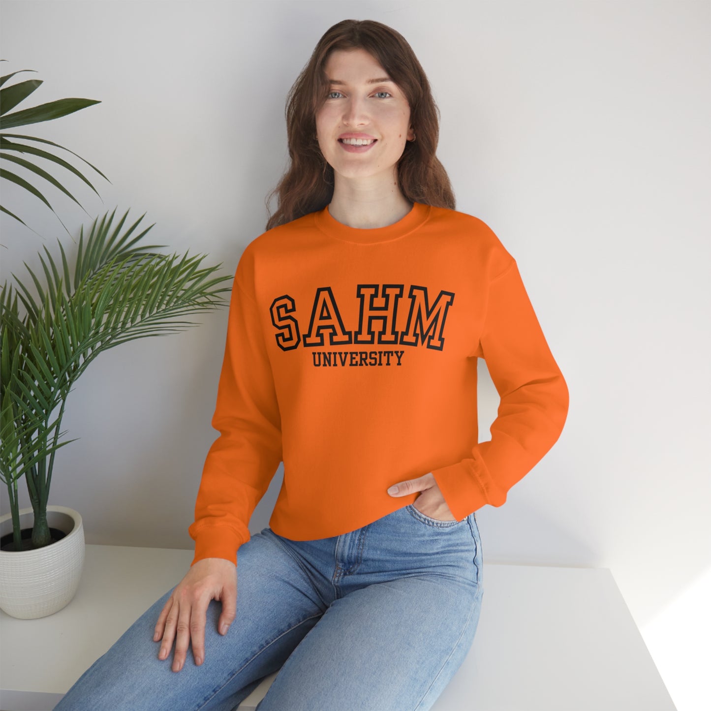 Stay At Home Mom U Sweatshirt