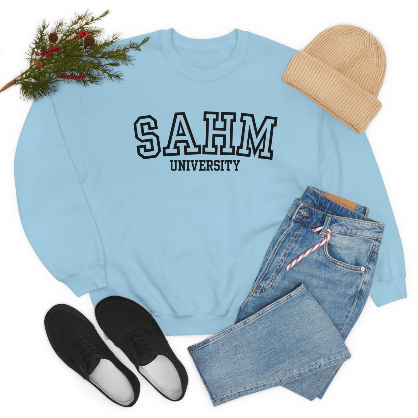 Stay At Home Mom U Sweatshirt