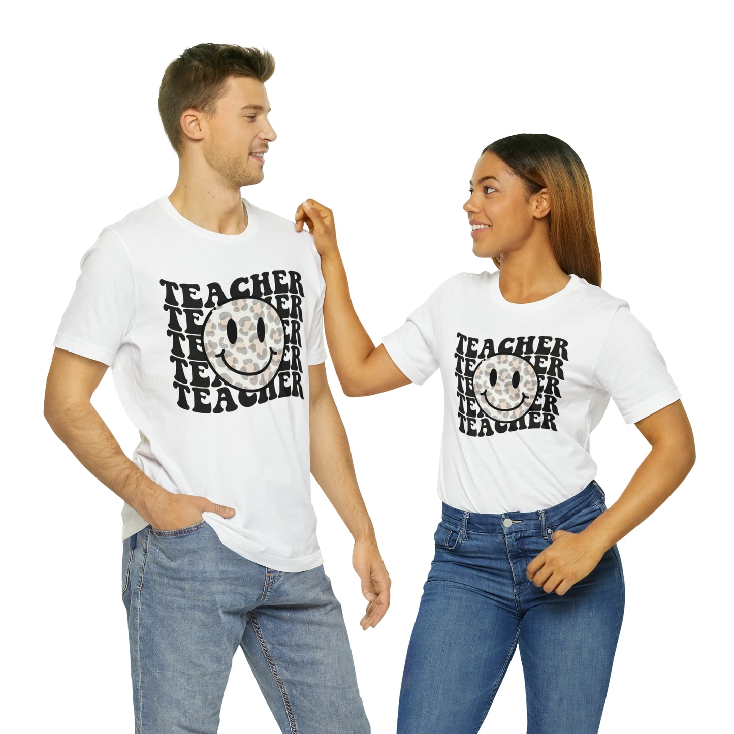 Smiley Teacher Tee