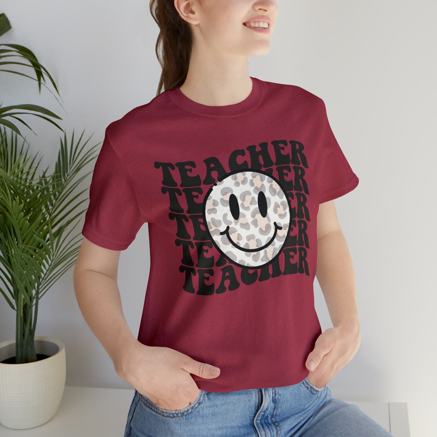 Smiley Teacher Tee