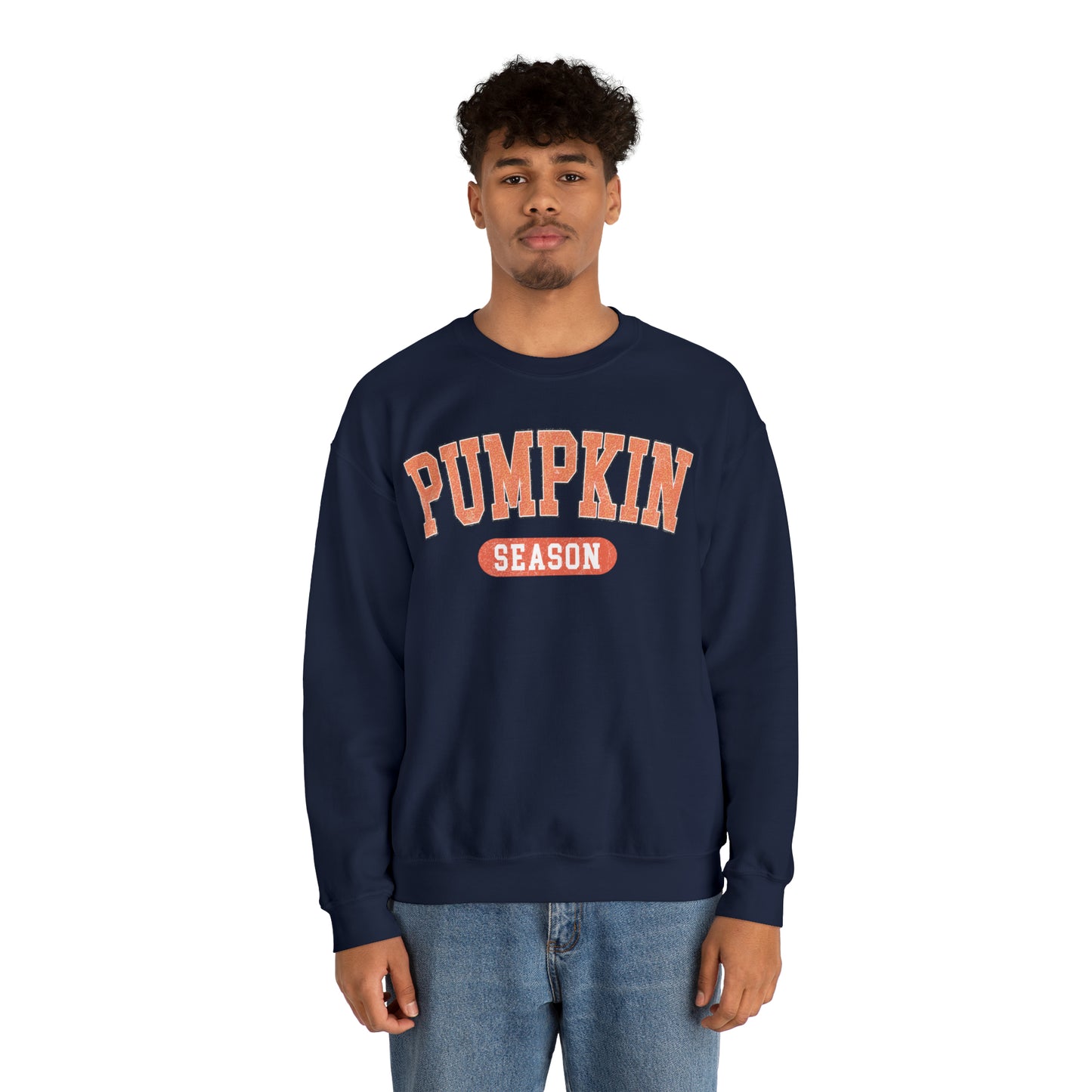 Pumpkin Season Block Sweatshirt