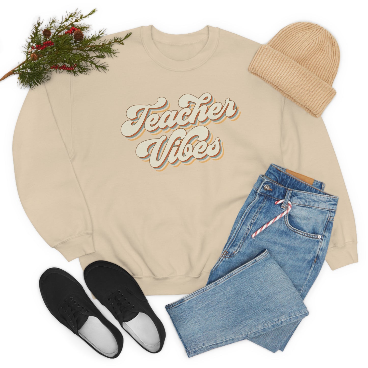 Teacher Vibes Sweatshirt