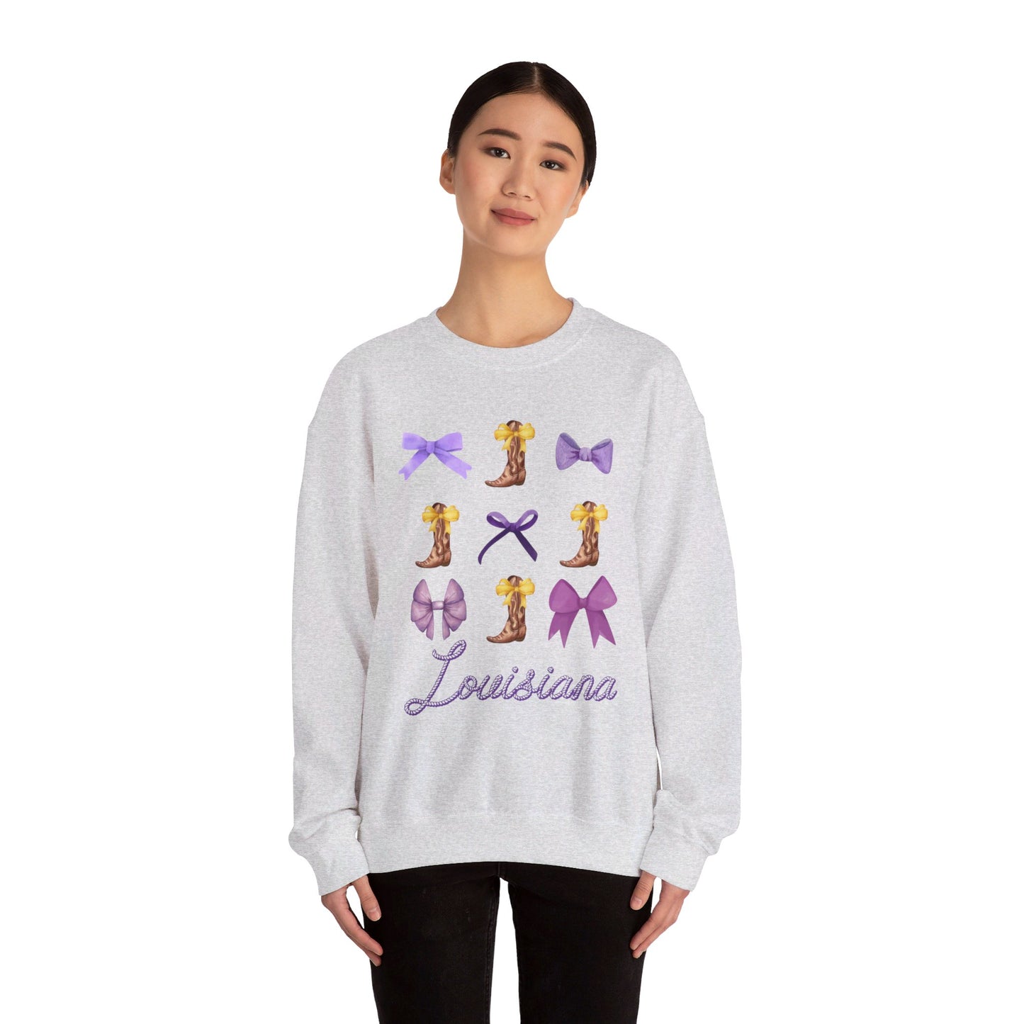 Louisiana Bow Crewneck