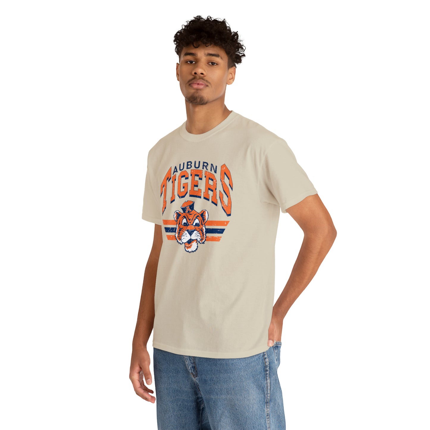 Retro Auburn Tee