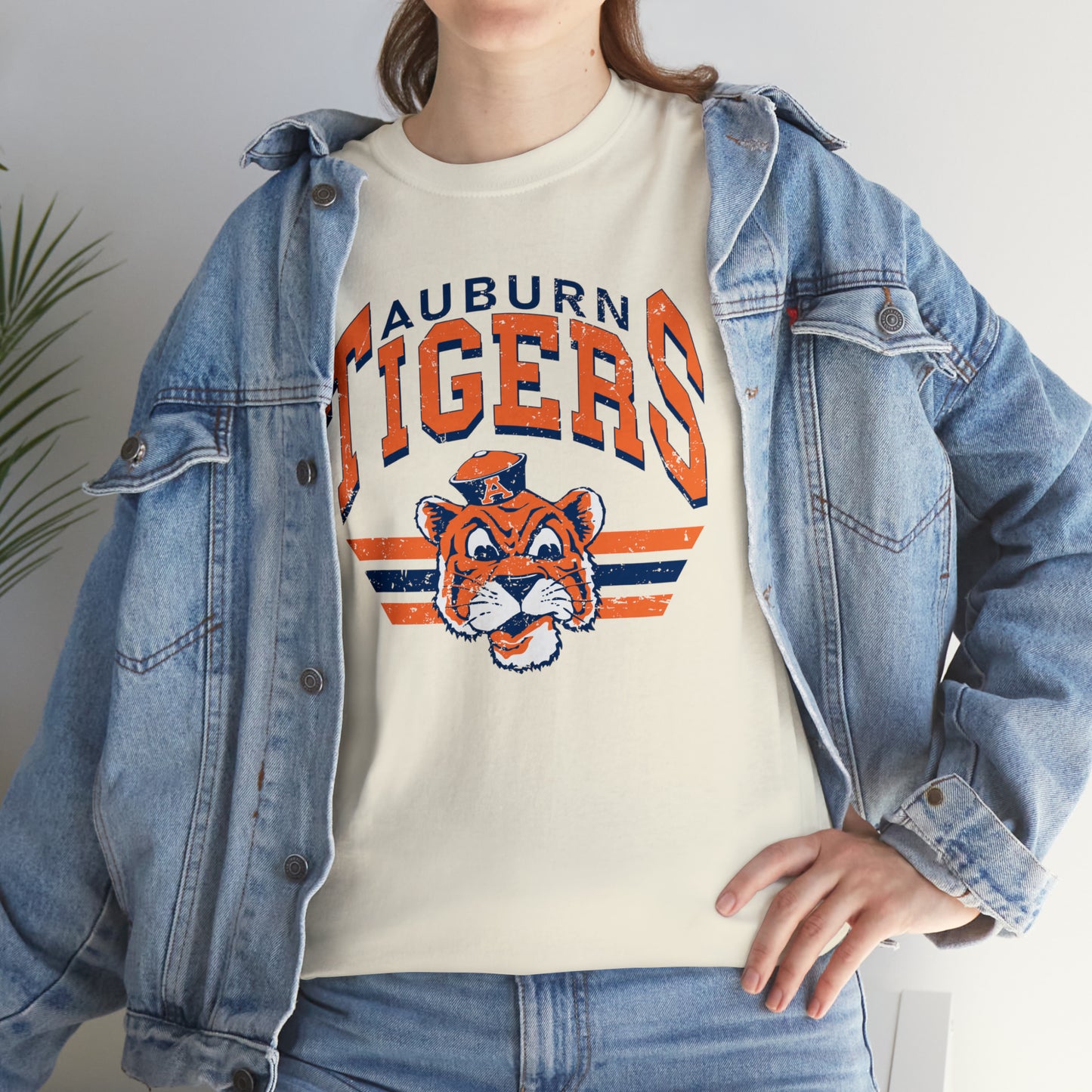 Retro Auburn Tee