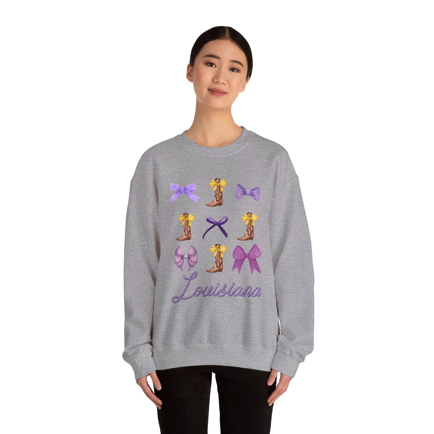 Louisiana Bow Crewneck