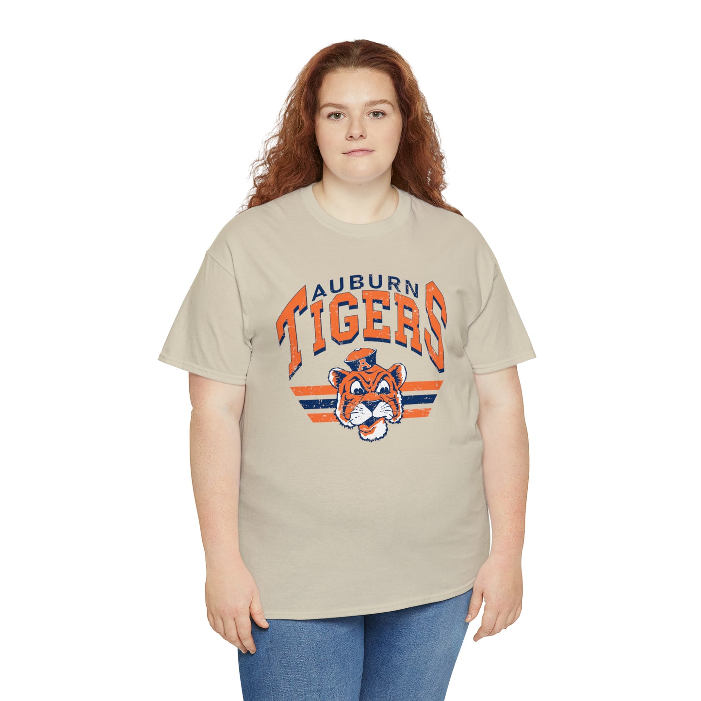 Retro Auburn Tee