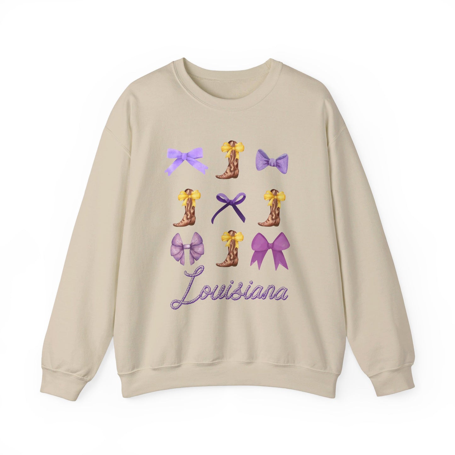 Louisiana Bow Crewneck