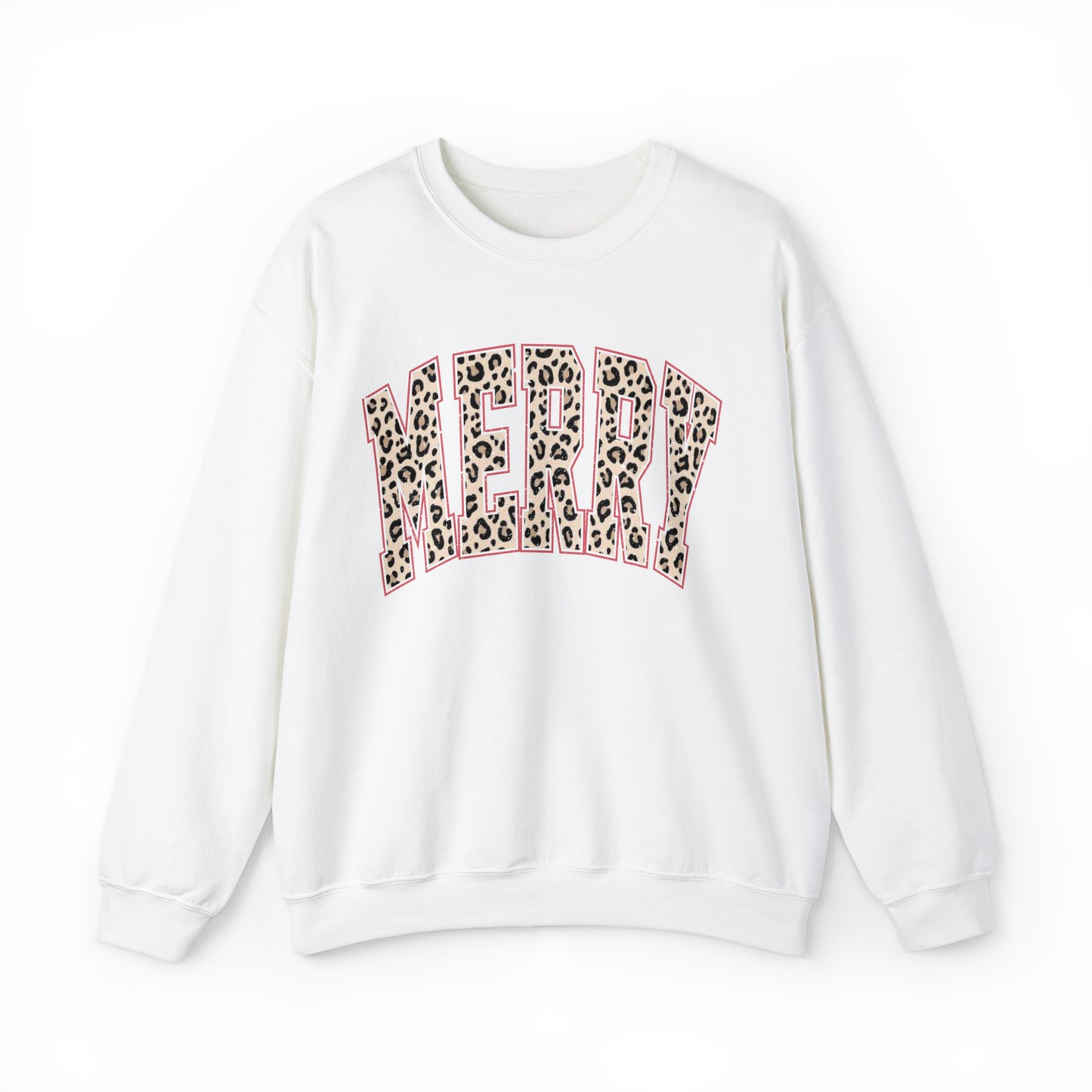 Merry Leopard Sweatshirt