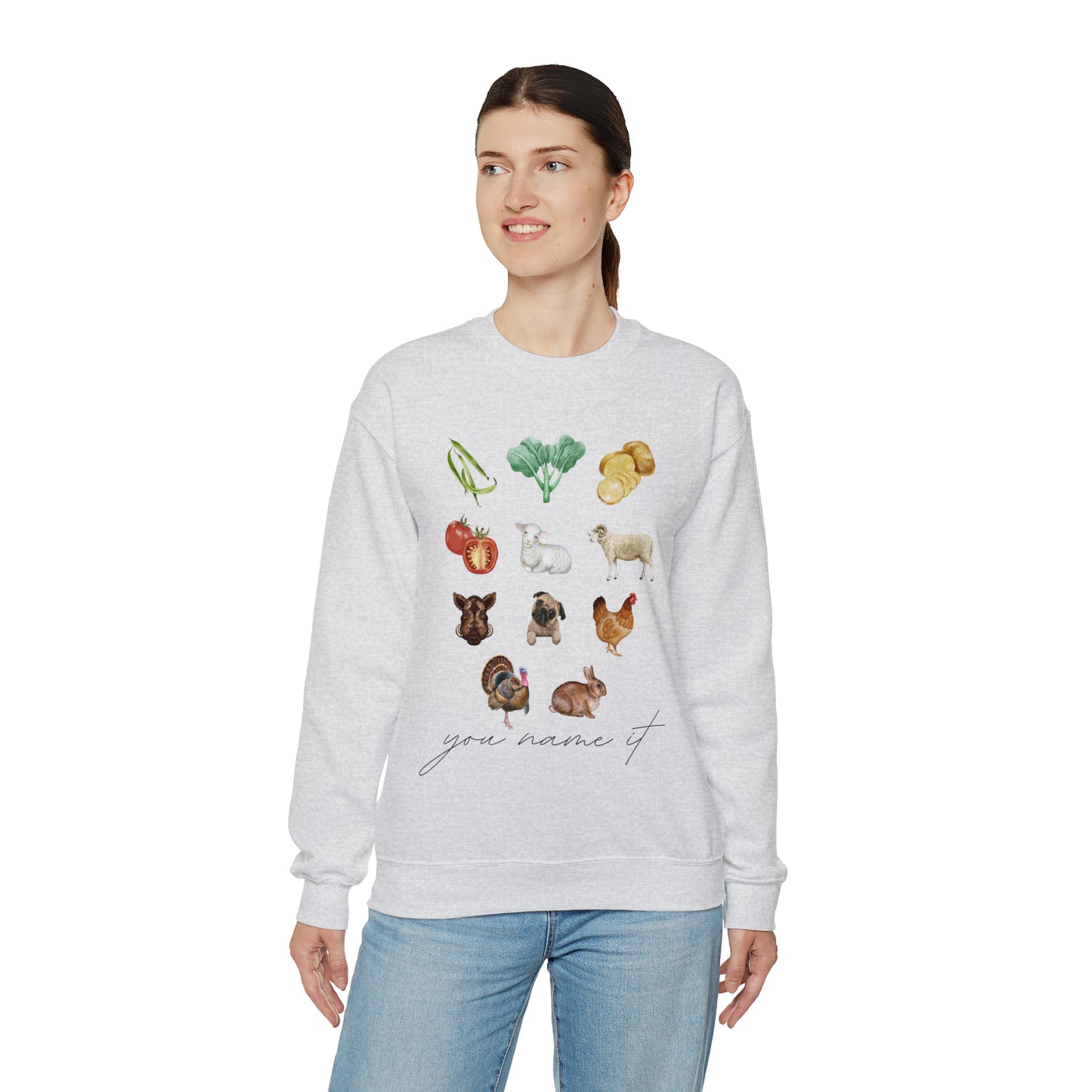 You Name It Extended Sweatshirt