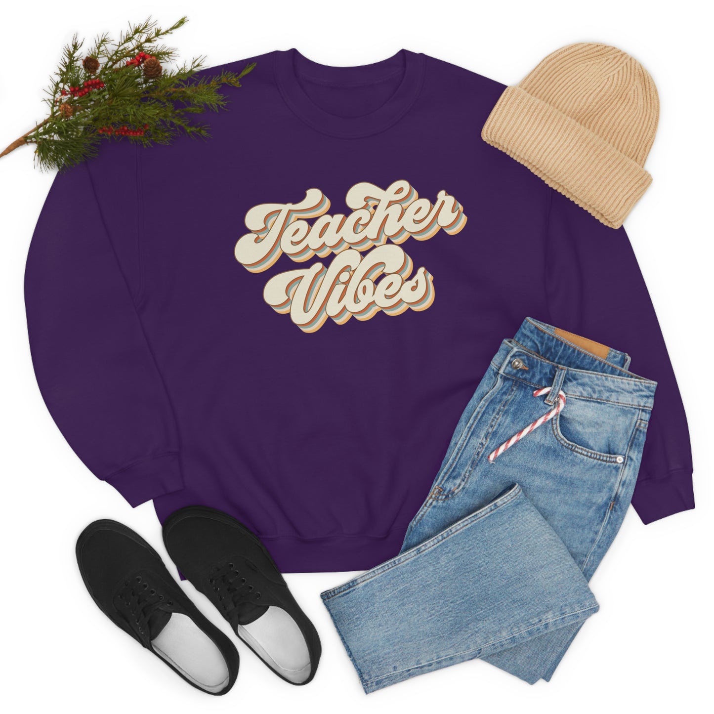 Teacher Vibes Sweatshirt