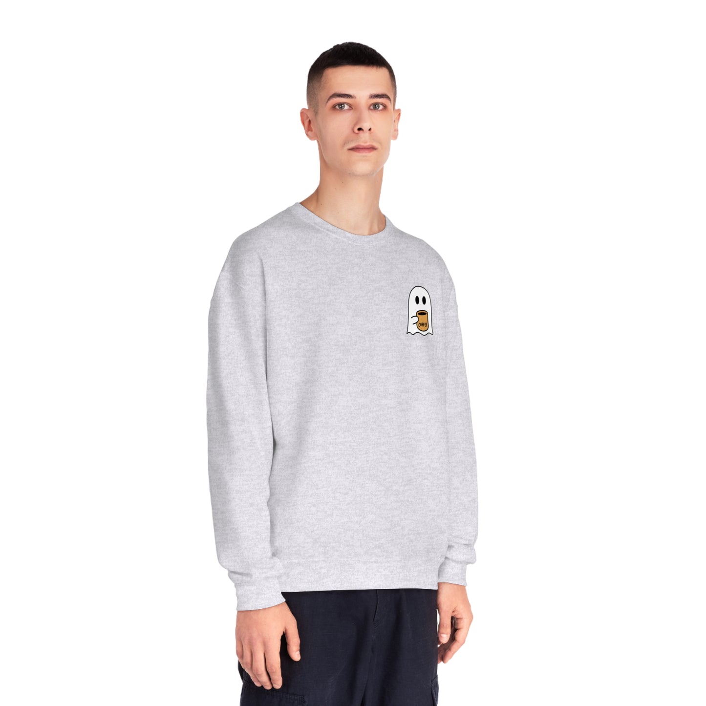 Coffee Ghost Pocket Sweatshirt