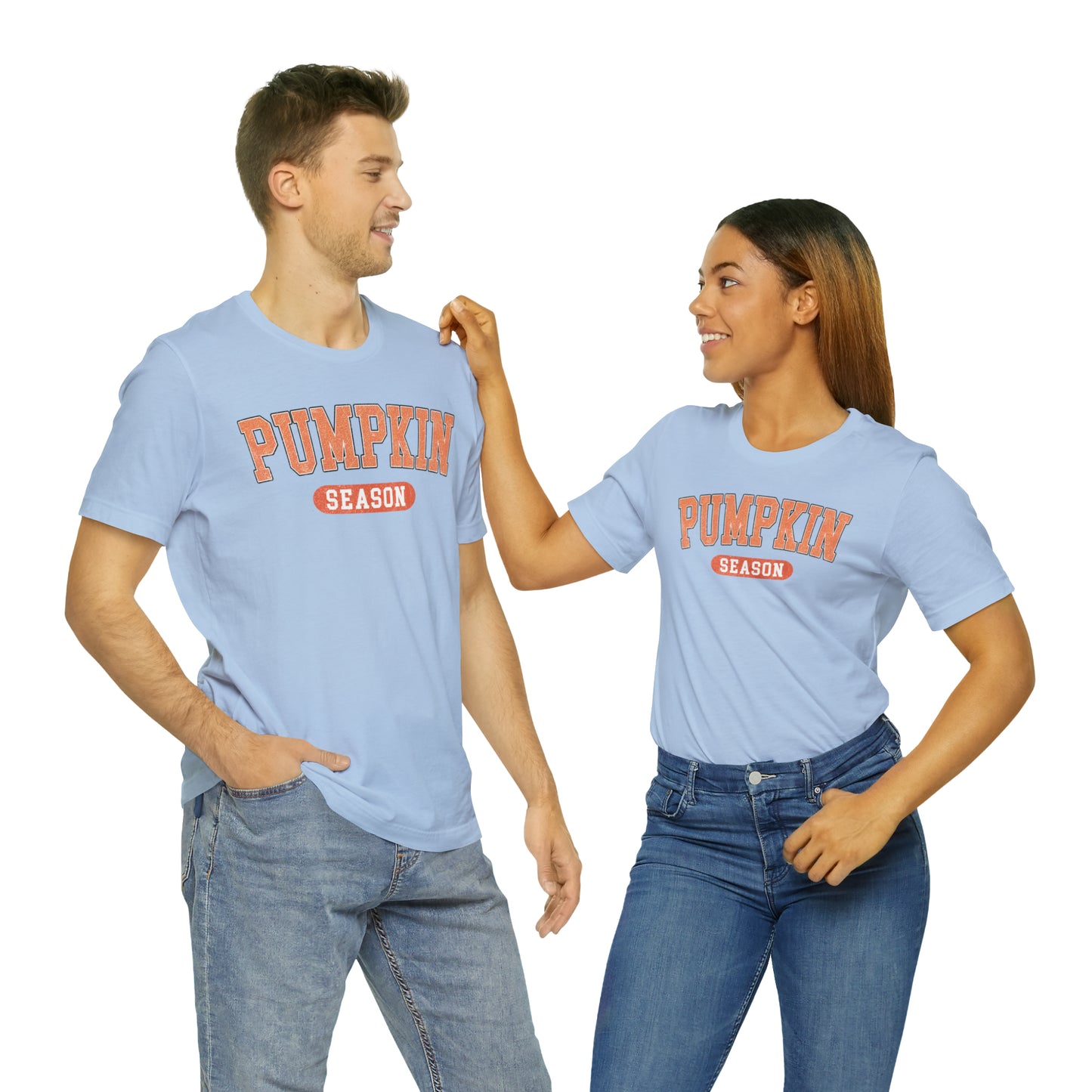 Pumpkin Season Block Tee
