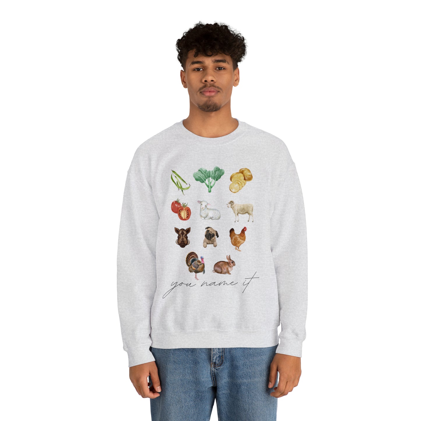 You Name It Extended Sweatshirt