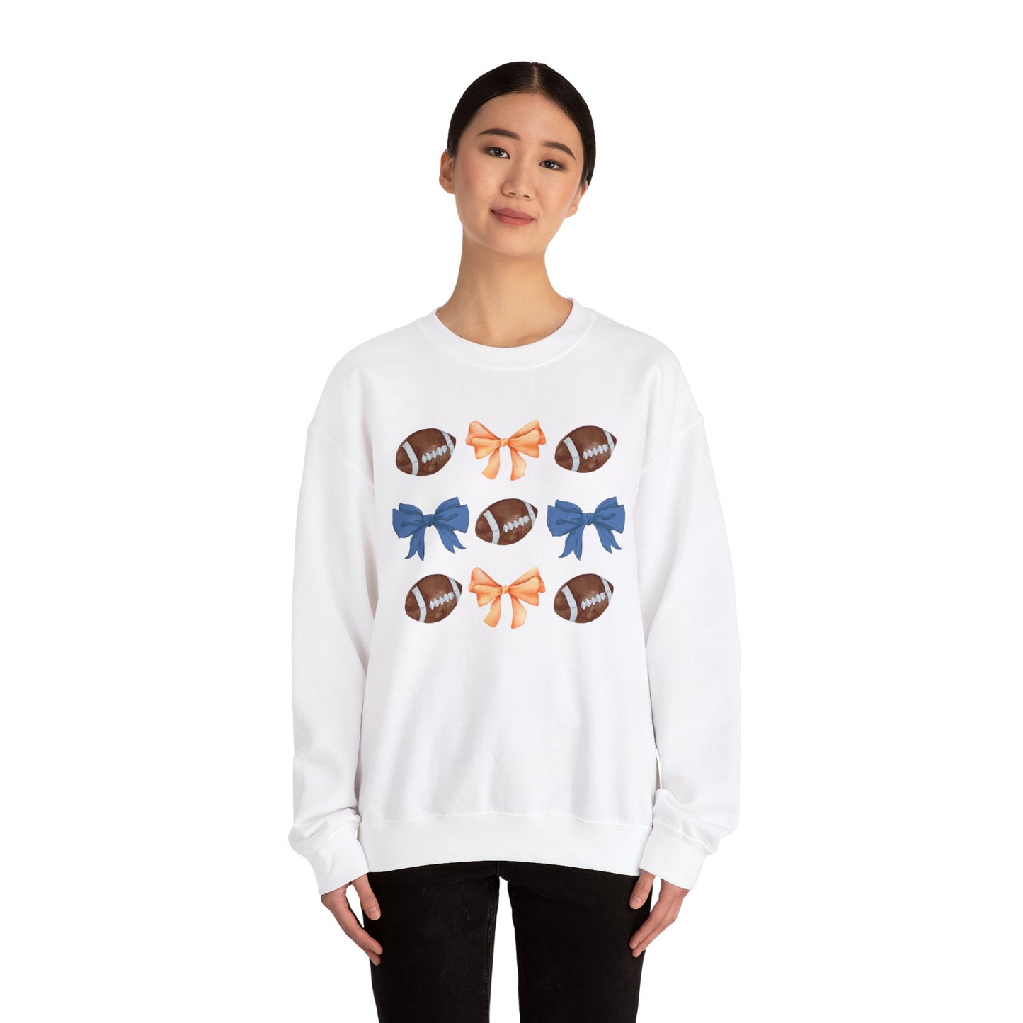 Auburn Bows & Throws Crewneck
