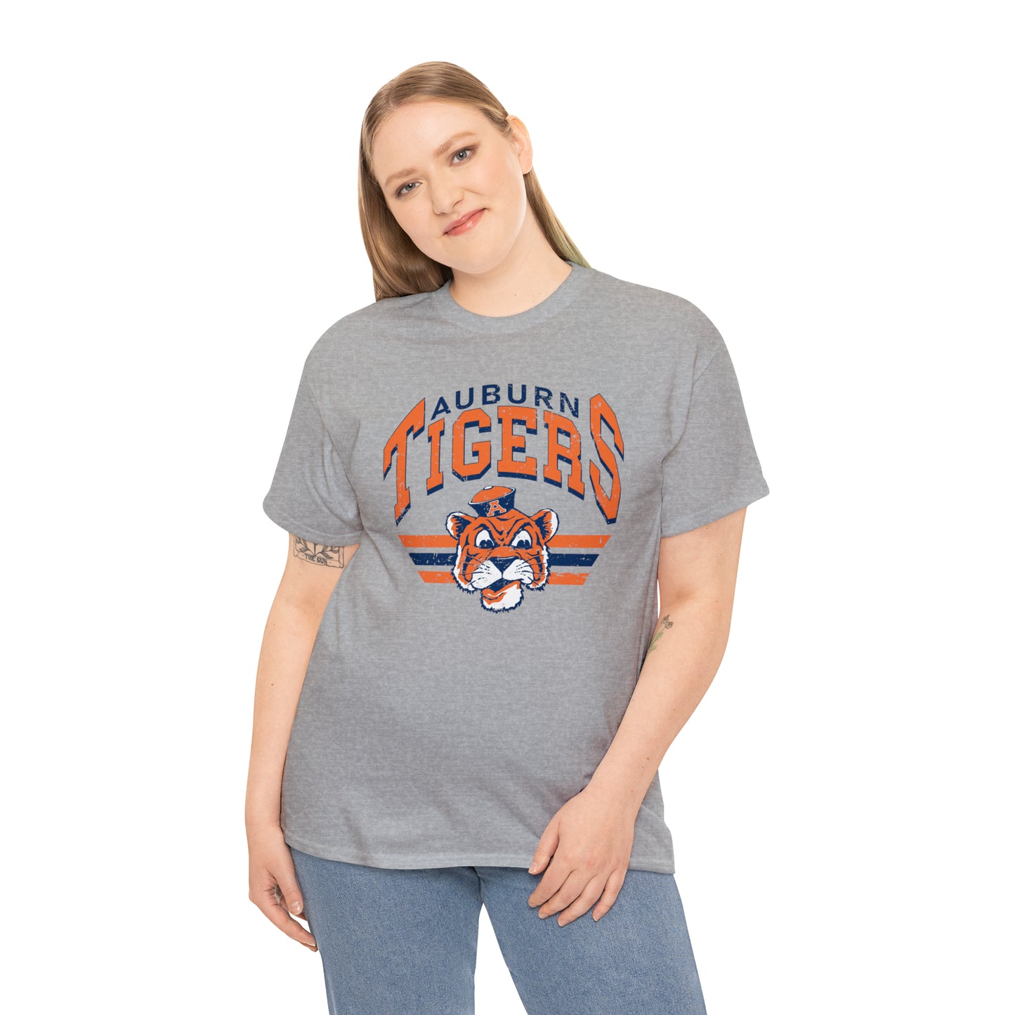 Retro Auburn Tee