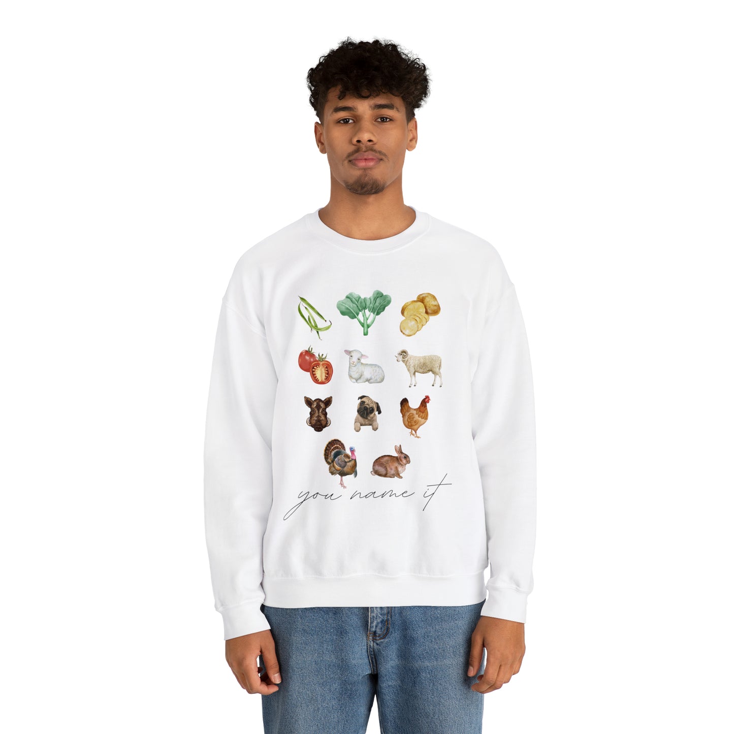 You Name It Extended Sweatshirt