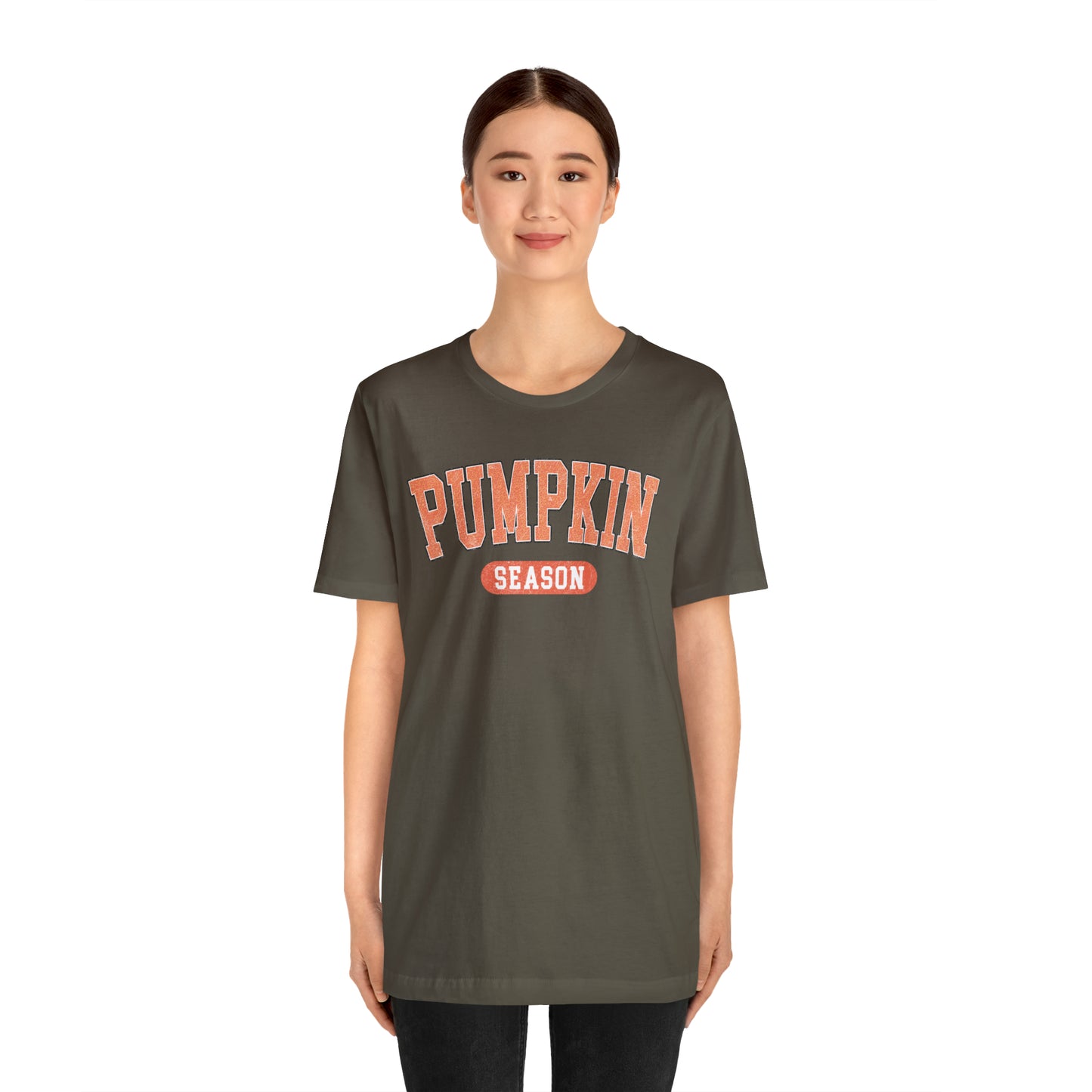 Pumpkin Season Block Tee