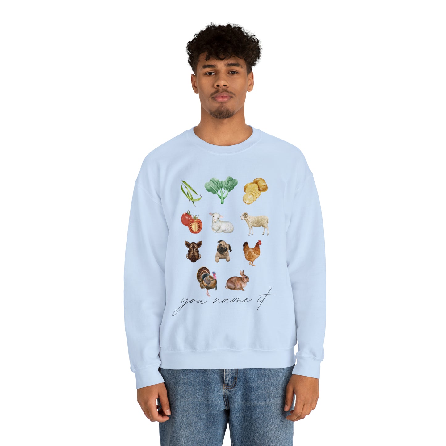 You Name It Extended Sweatshirt