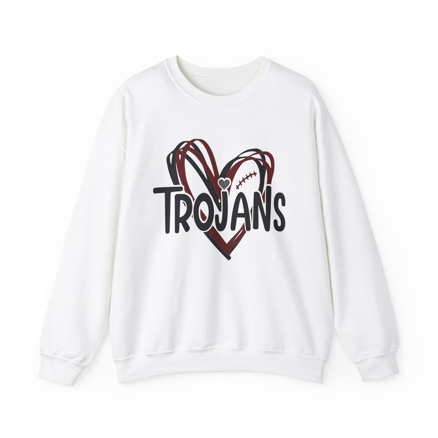 Trojans Love Crewneck