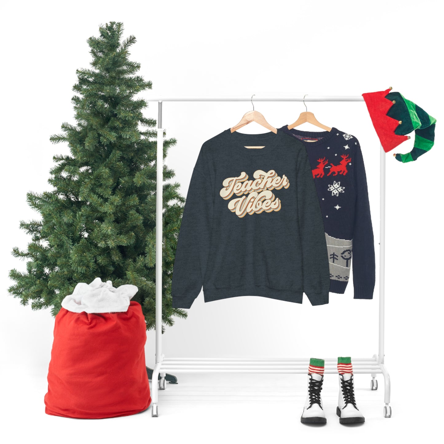 Teacher Vibes Sweatshirt