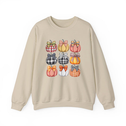 Pumpkin Bows Crewneck