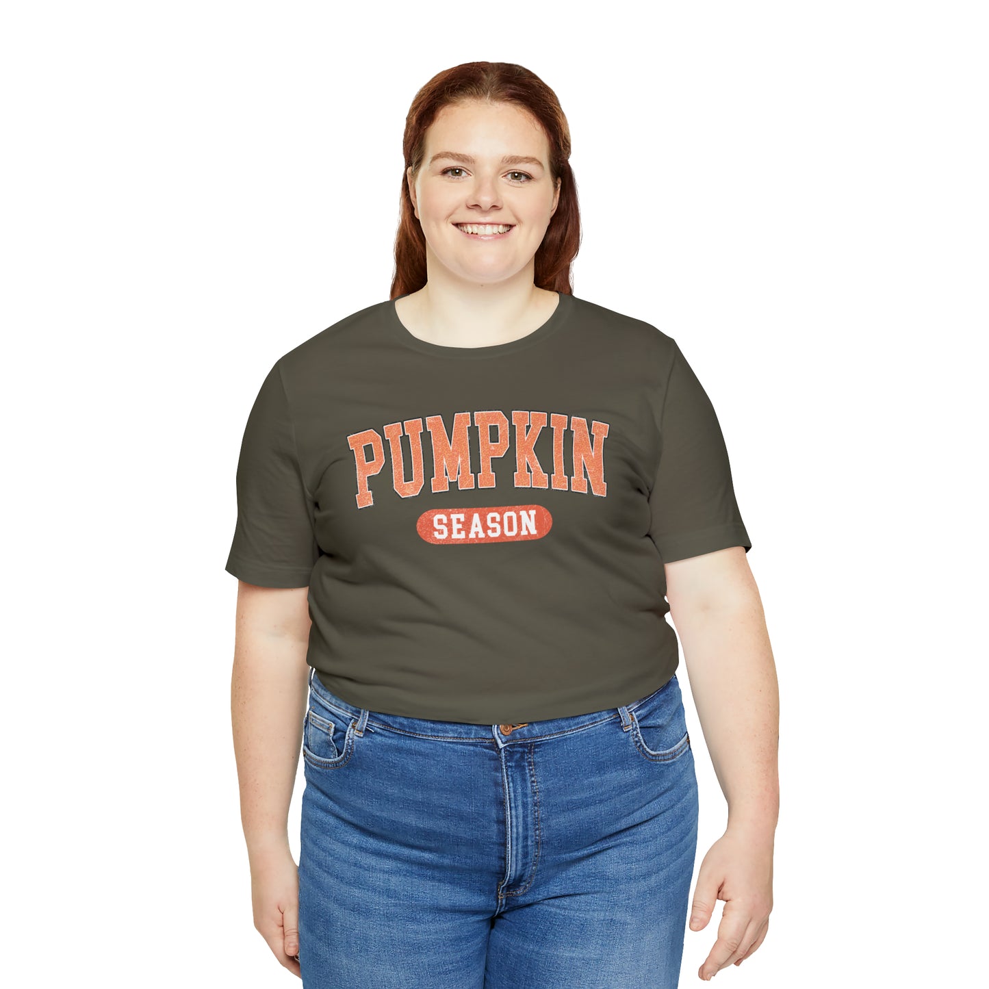 Pumpkin Season Block Tee