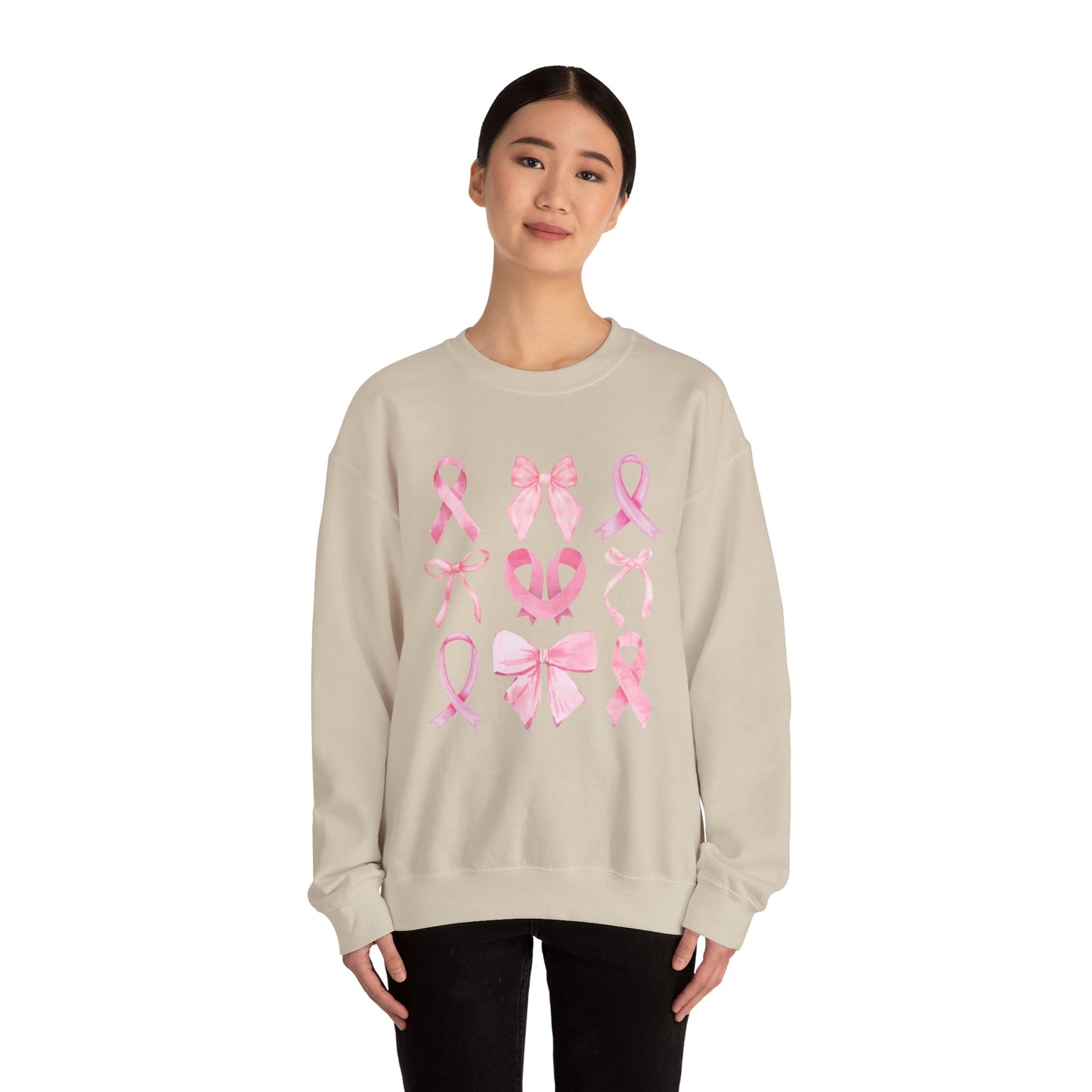 Pink Ribbons Crewneck