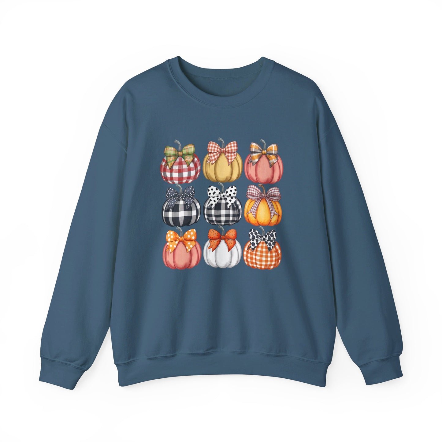 Pumpkin Bows Crewneck