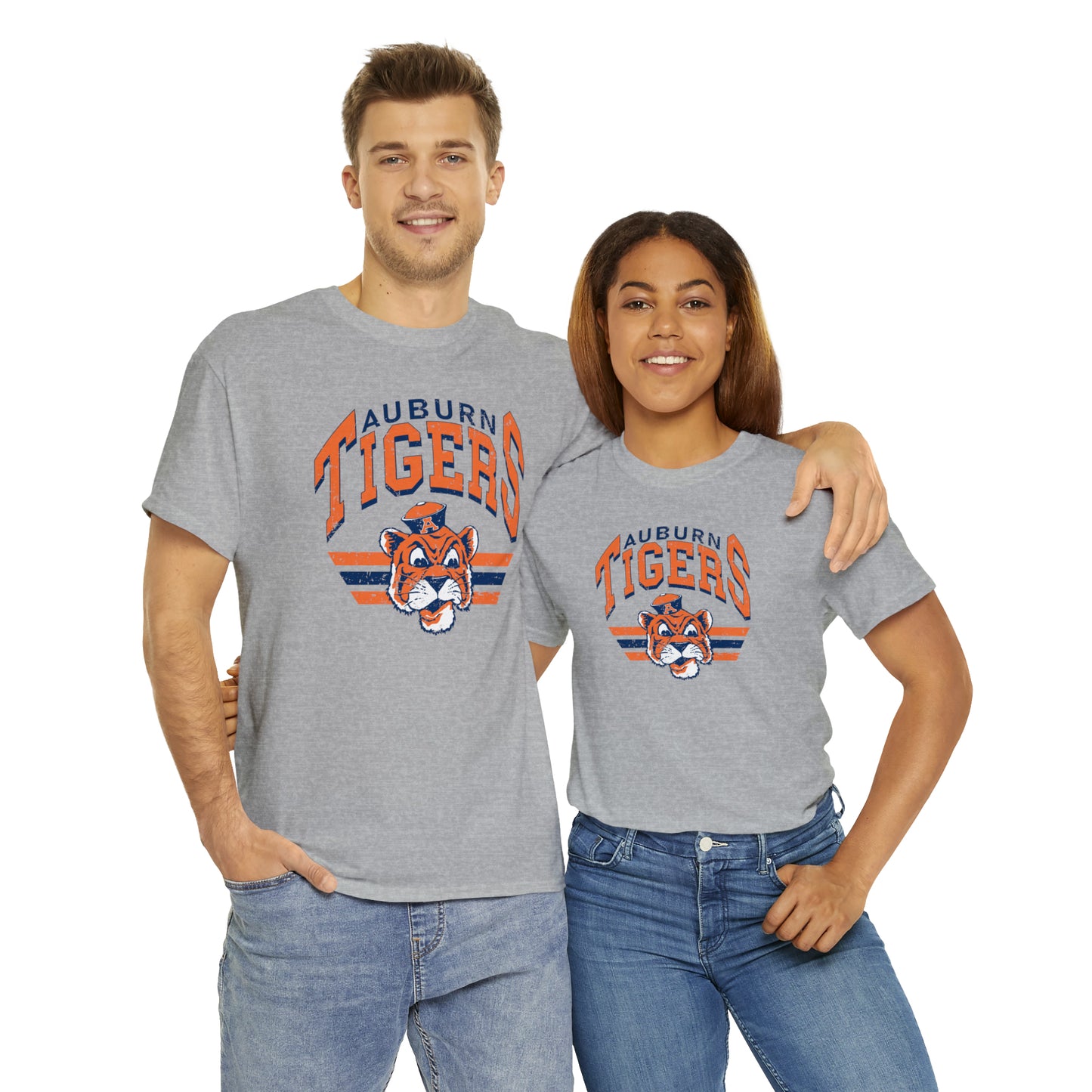 Retro Auburn Tee
