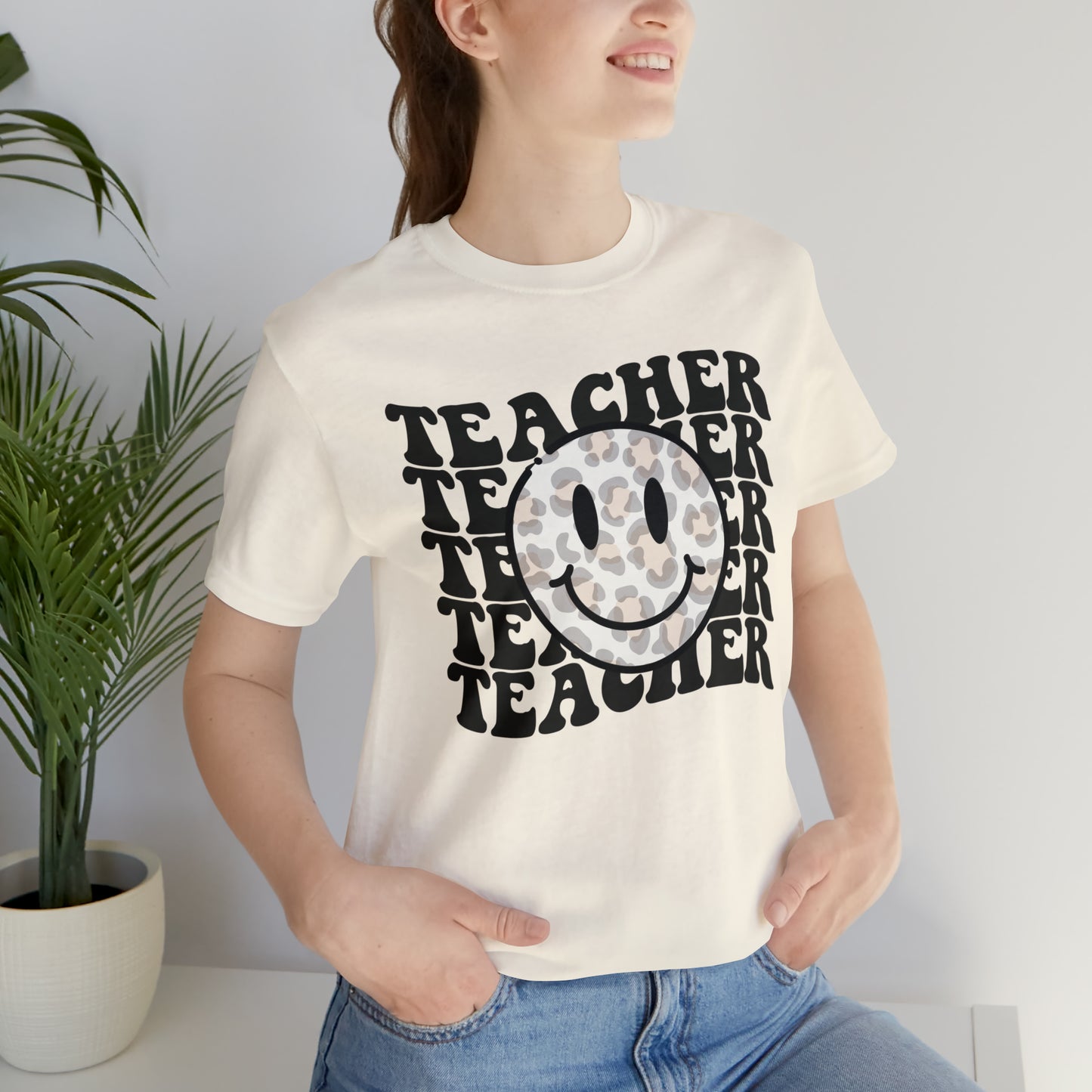 Smiley Teacher Tee