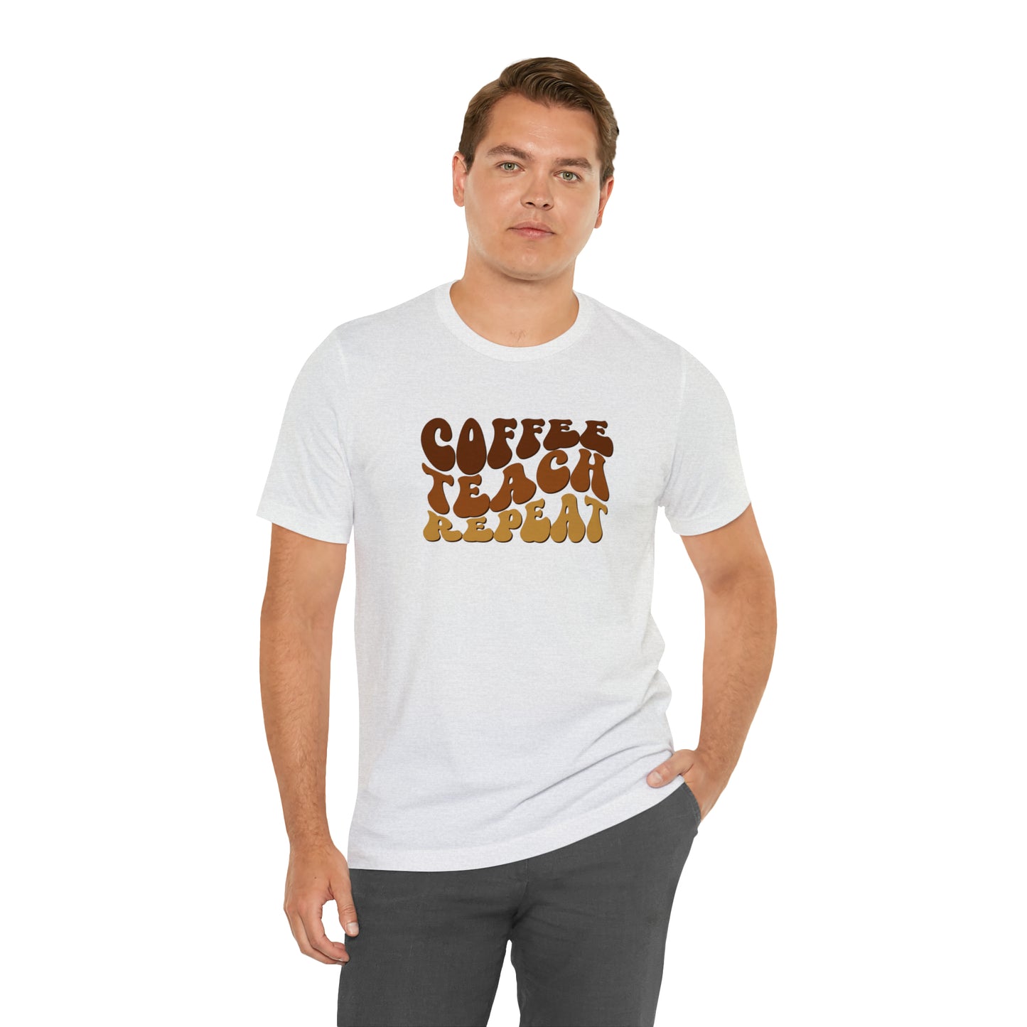 Coffee Teach Repeat Tee